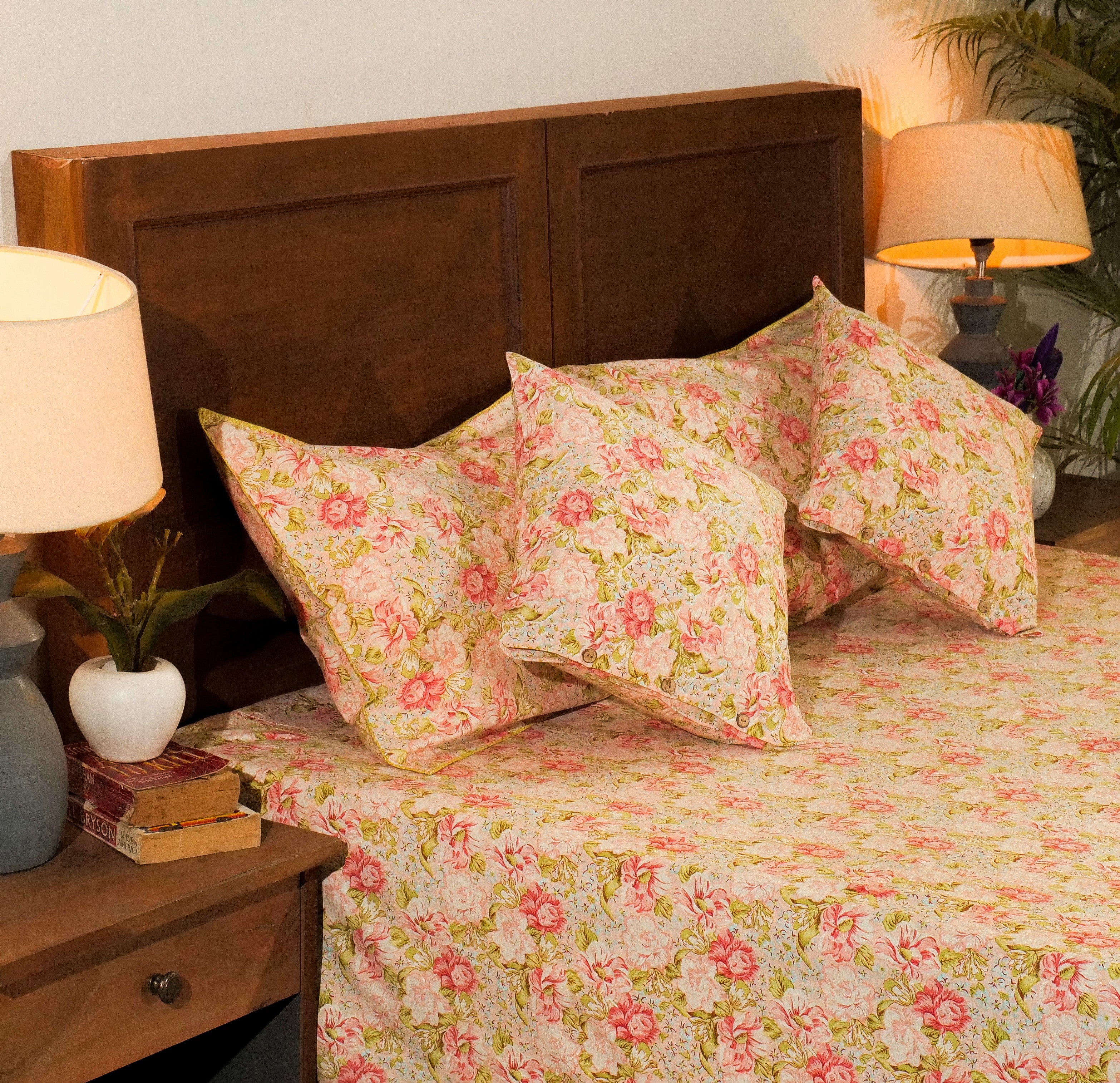 Occasion Bed Cover – Blush