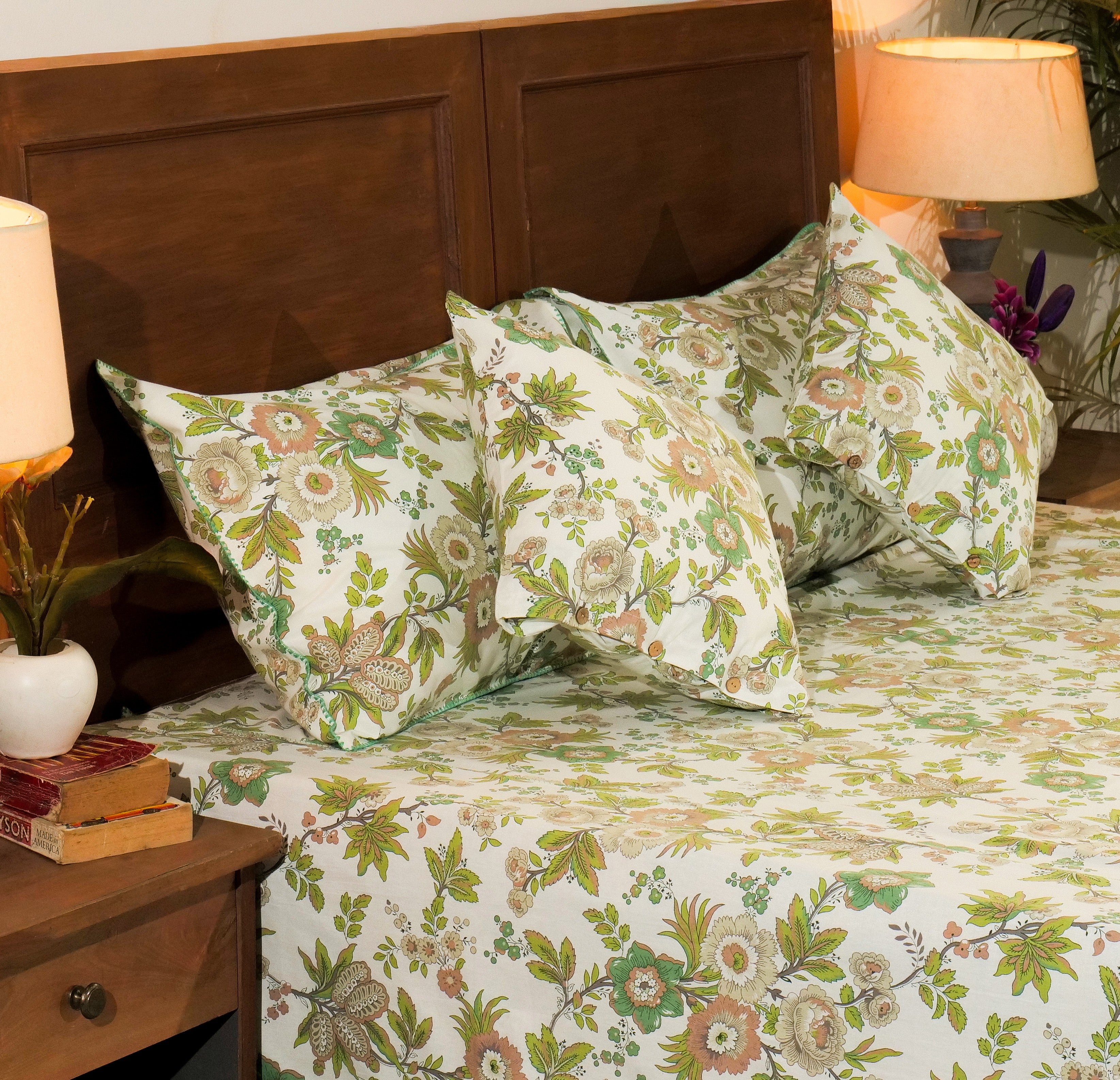 Augustine Bed Cover – Ivory