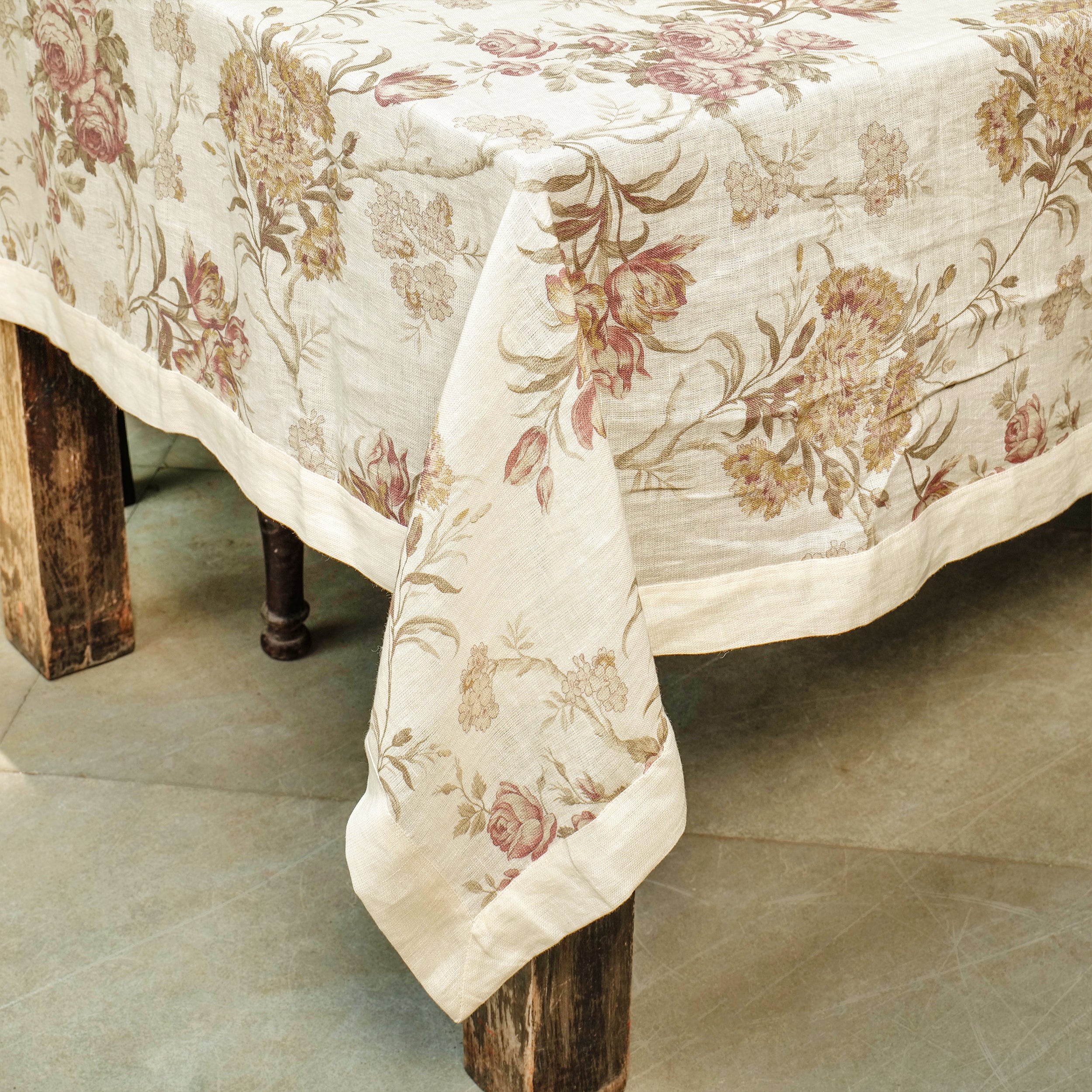 Chelsea Tablecloth - Ecru