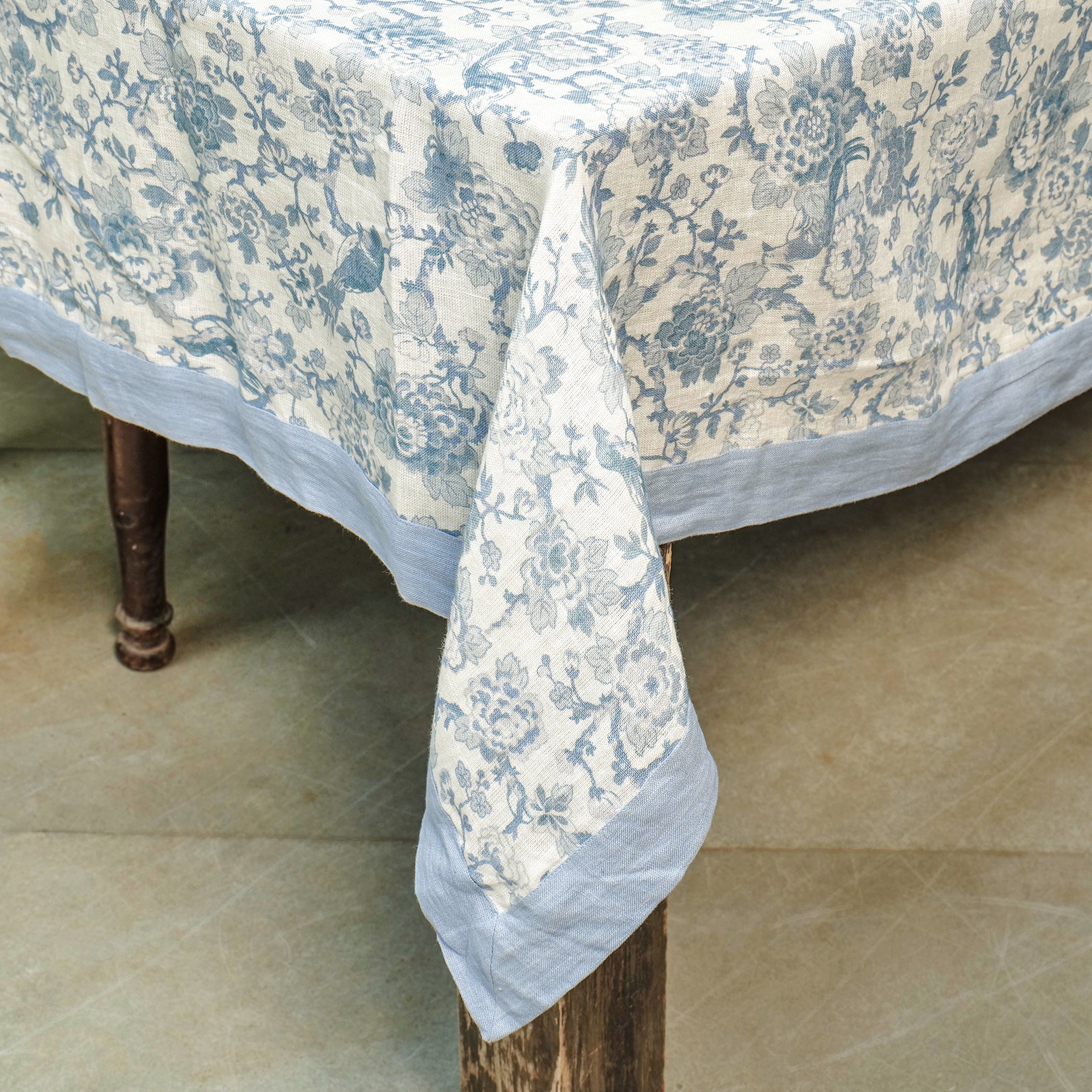 Zen Garden Tablecloth - Blue