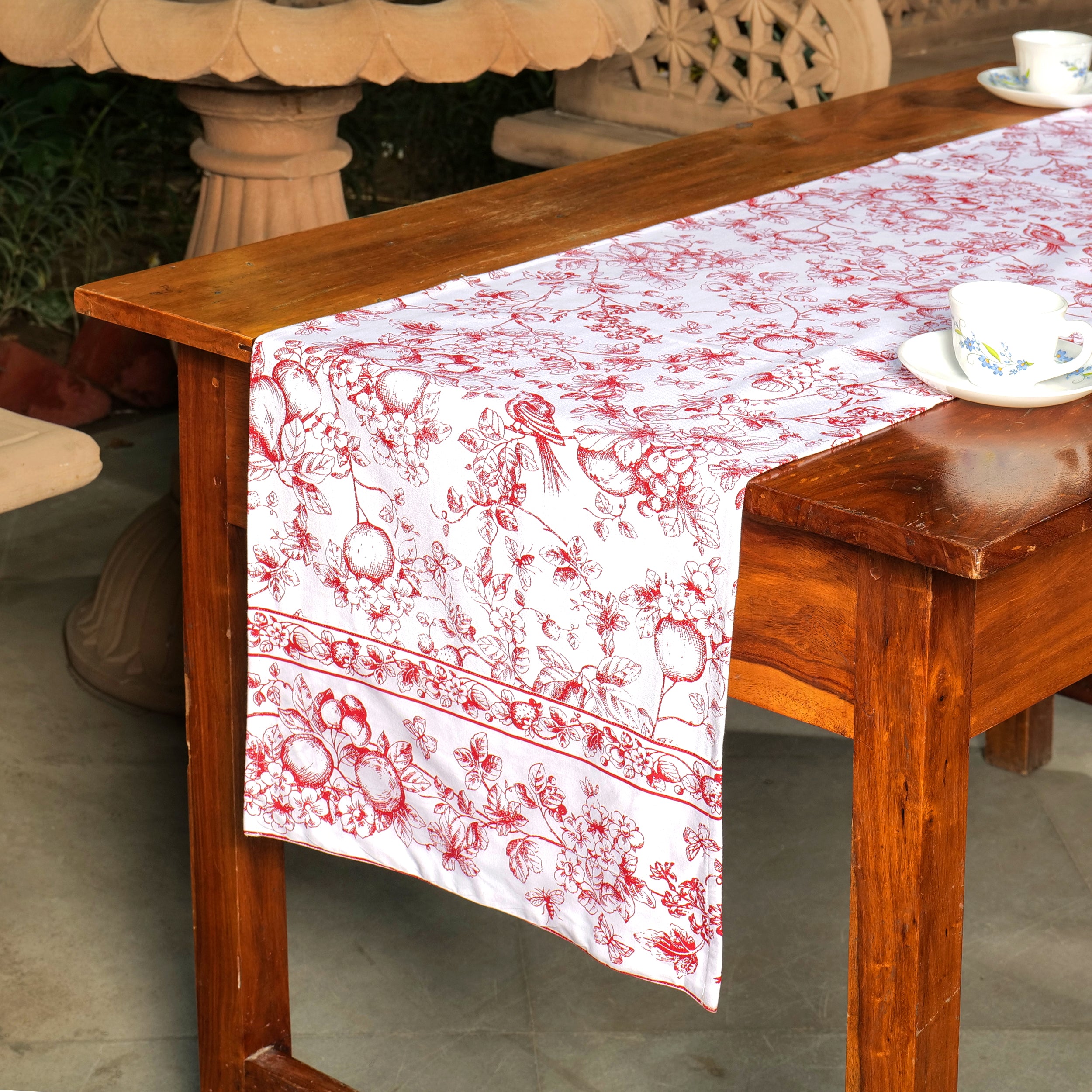 Orchard Blossom Runner Red