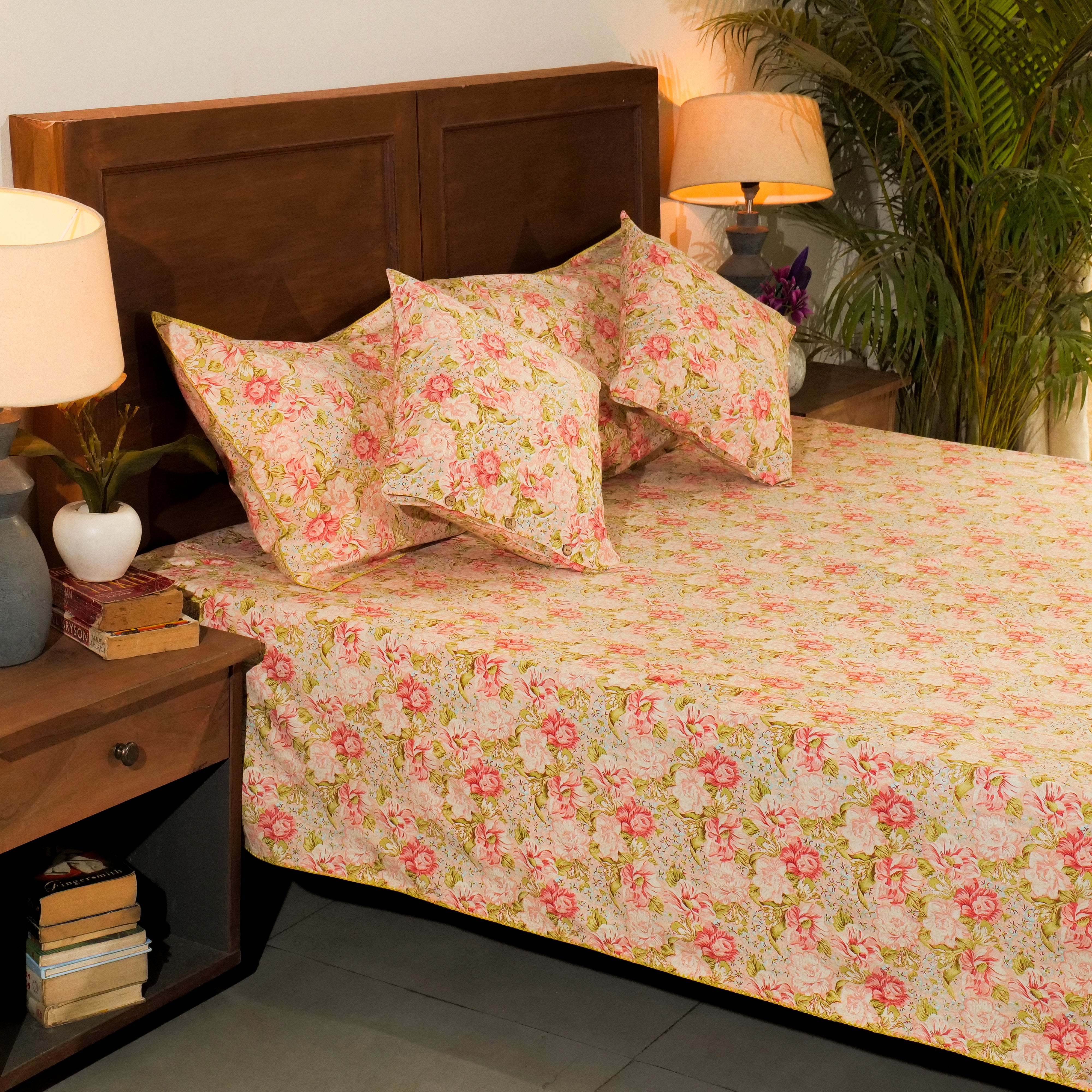 Occasion Bed Cover – Blush