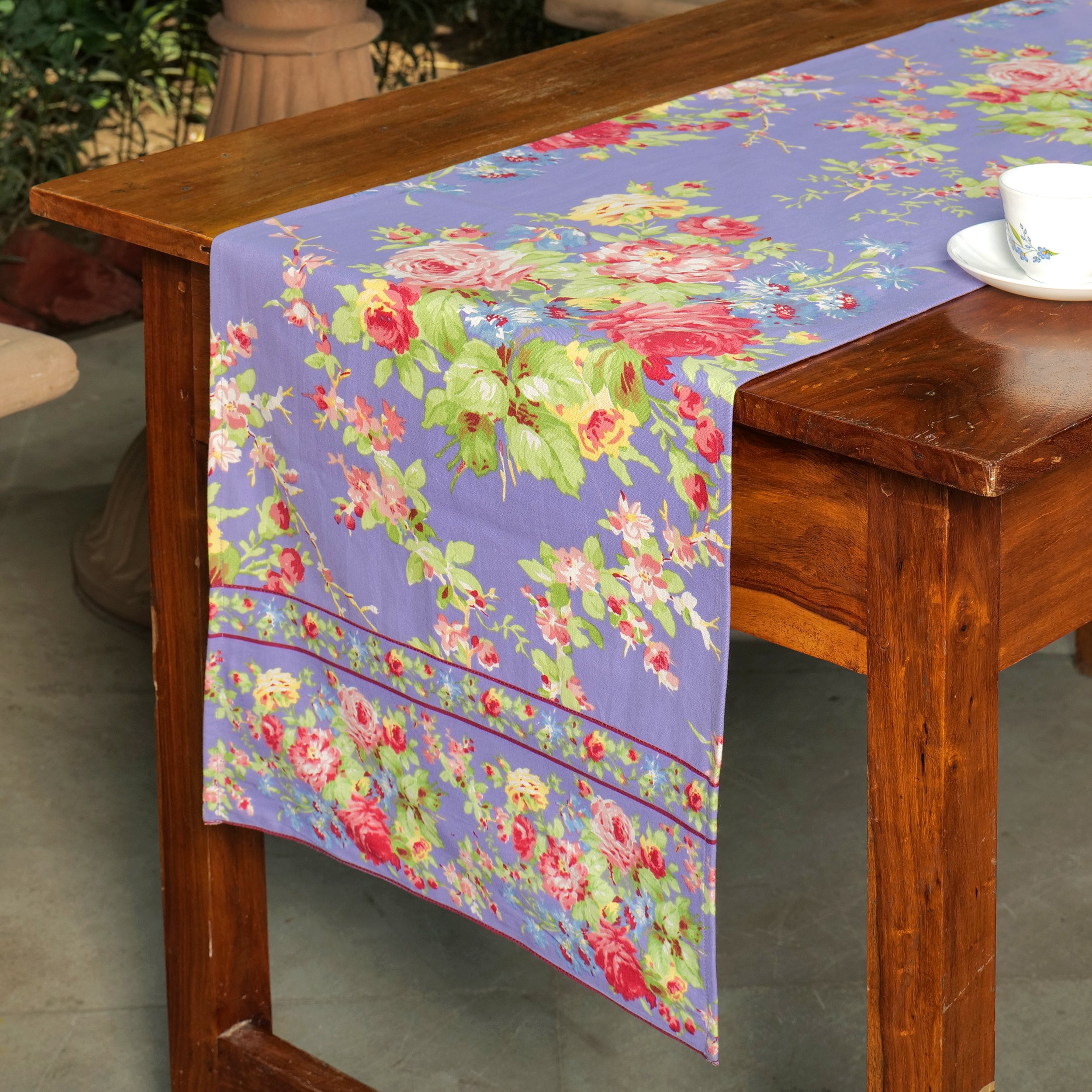 Cottage Rose Runner -  Lavender