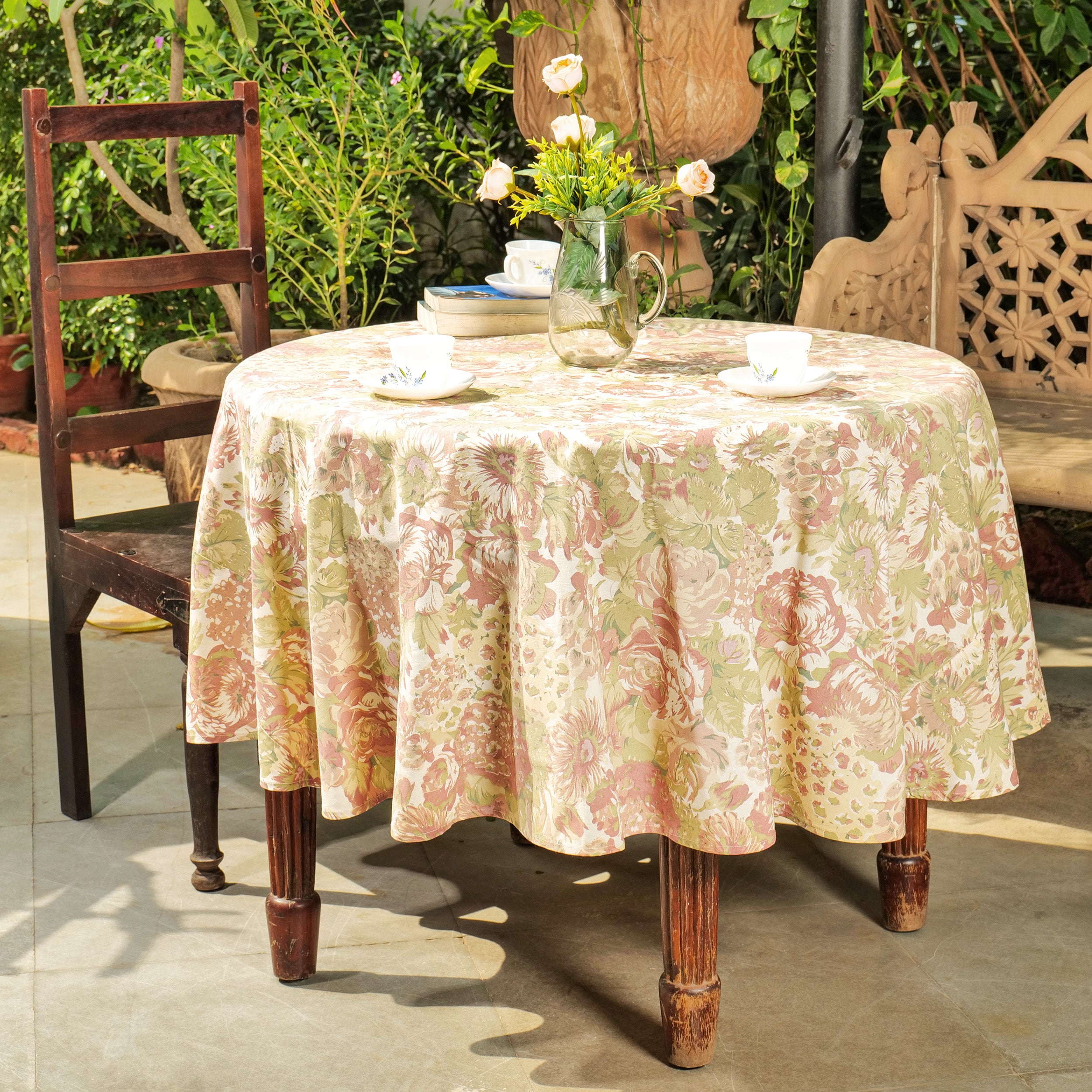 Spring Gathering Tablecloth -Sorbet