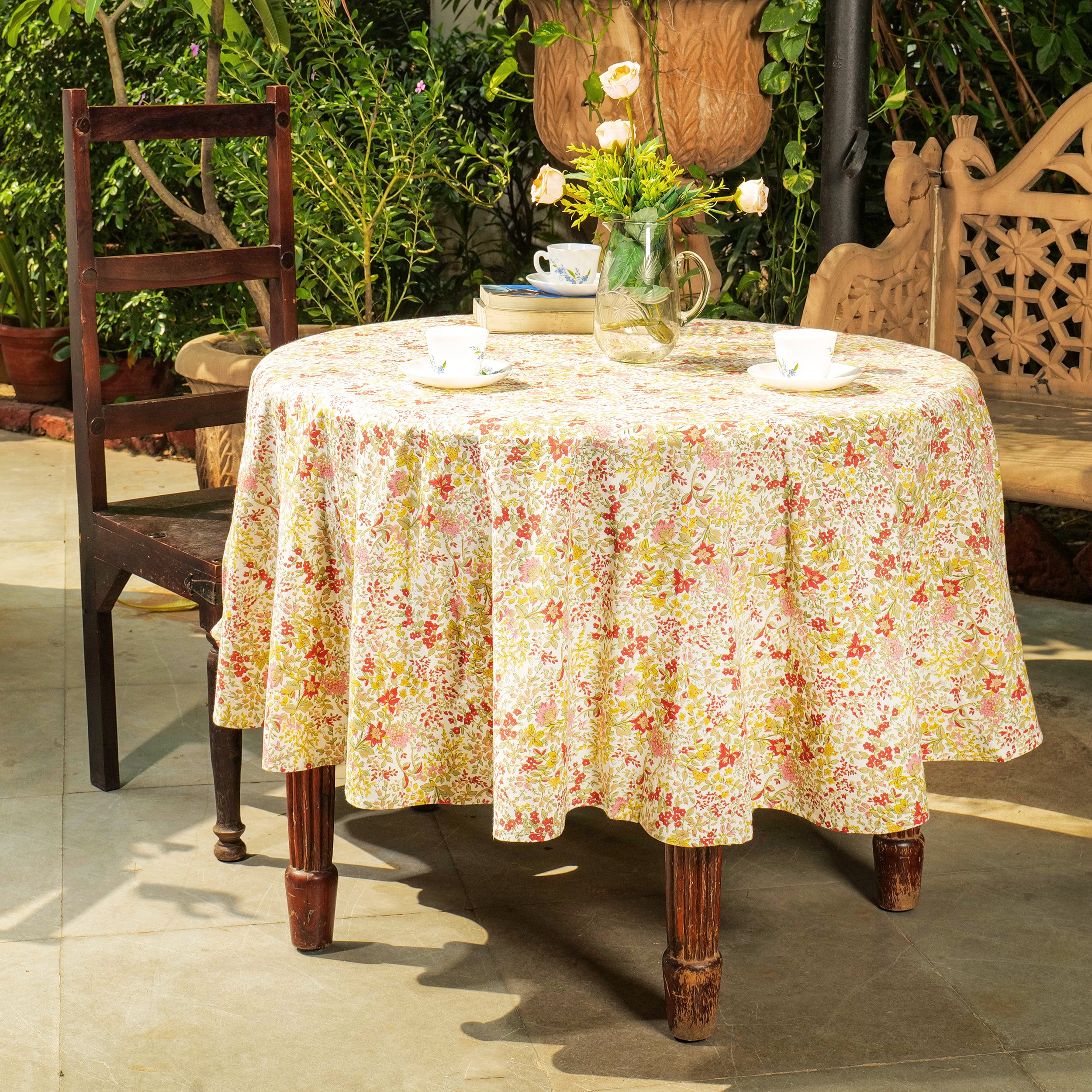 Penelope Tablecloth - Ivory