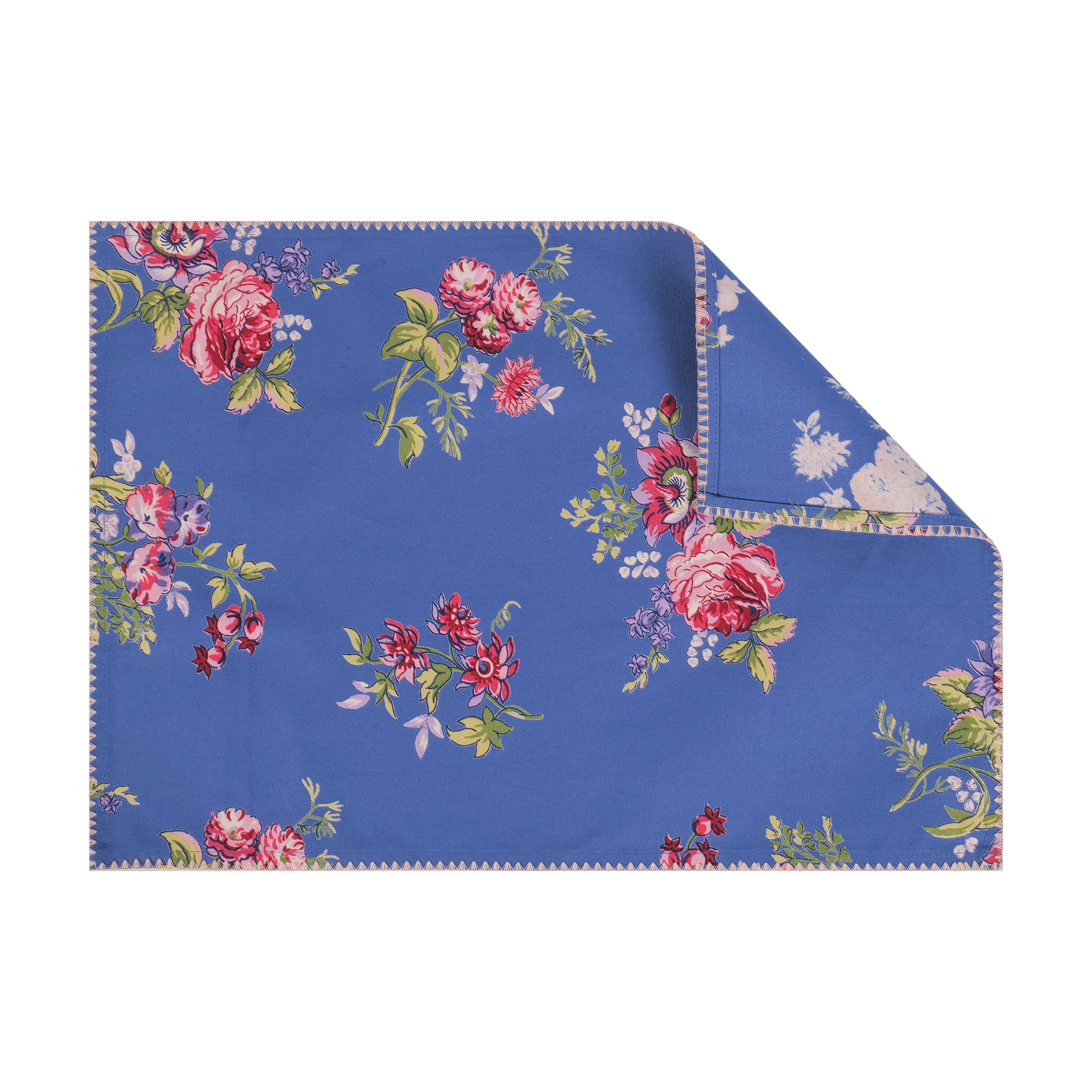 Russian Chintz Placemat Set of 6 – Blue