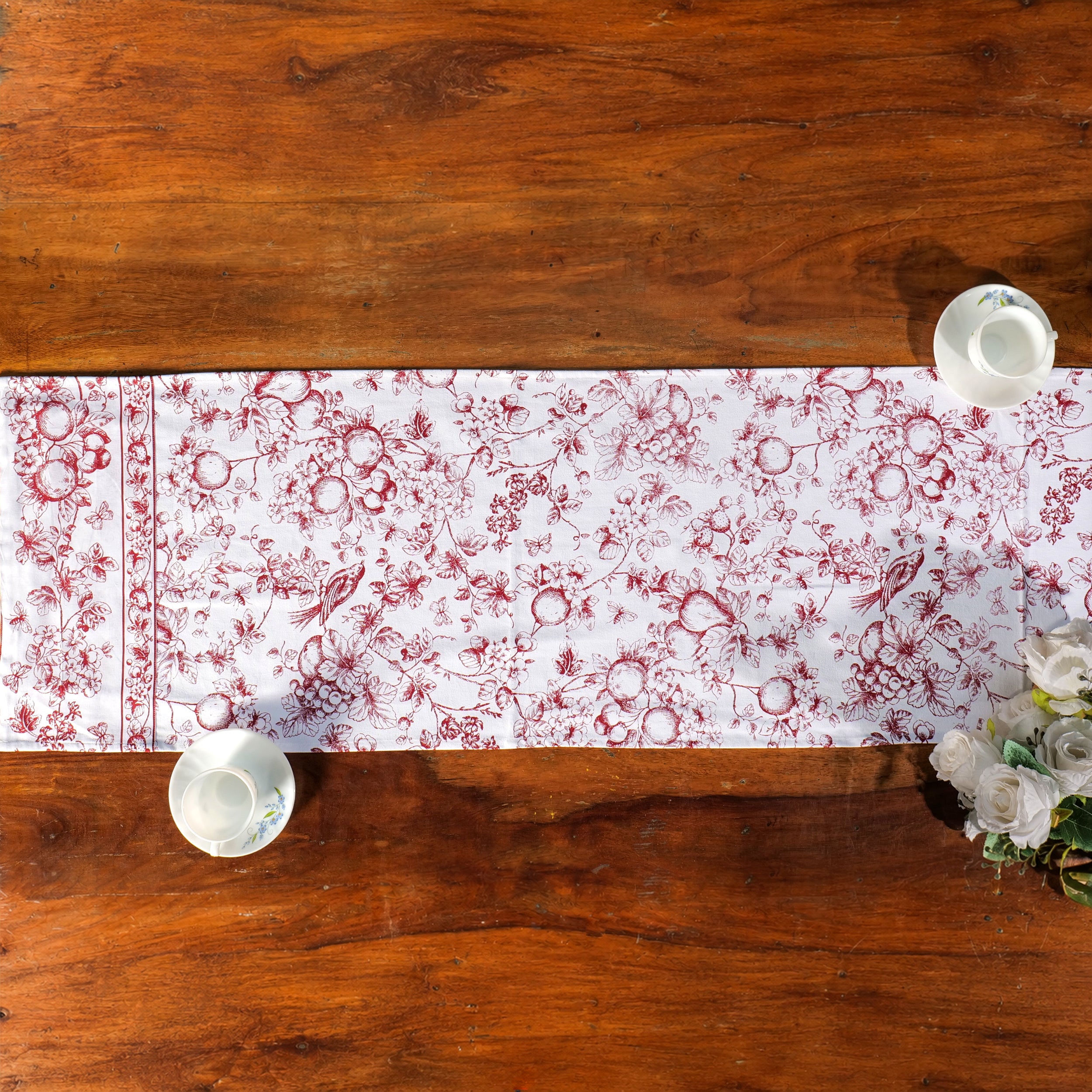 Orchard Blossom Runner Red