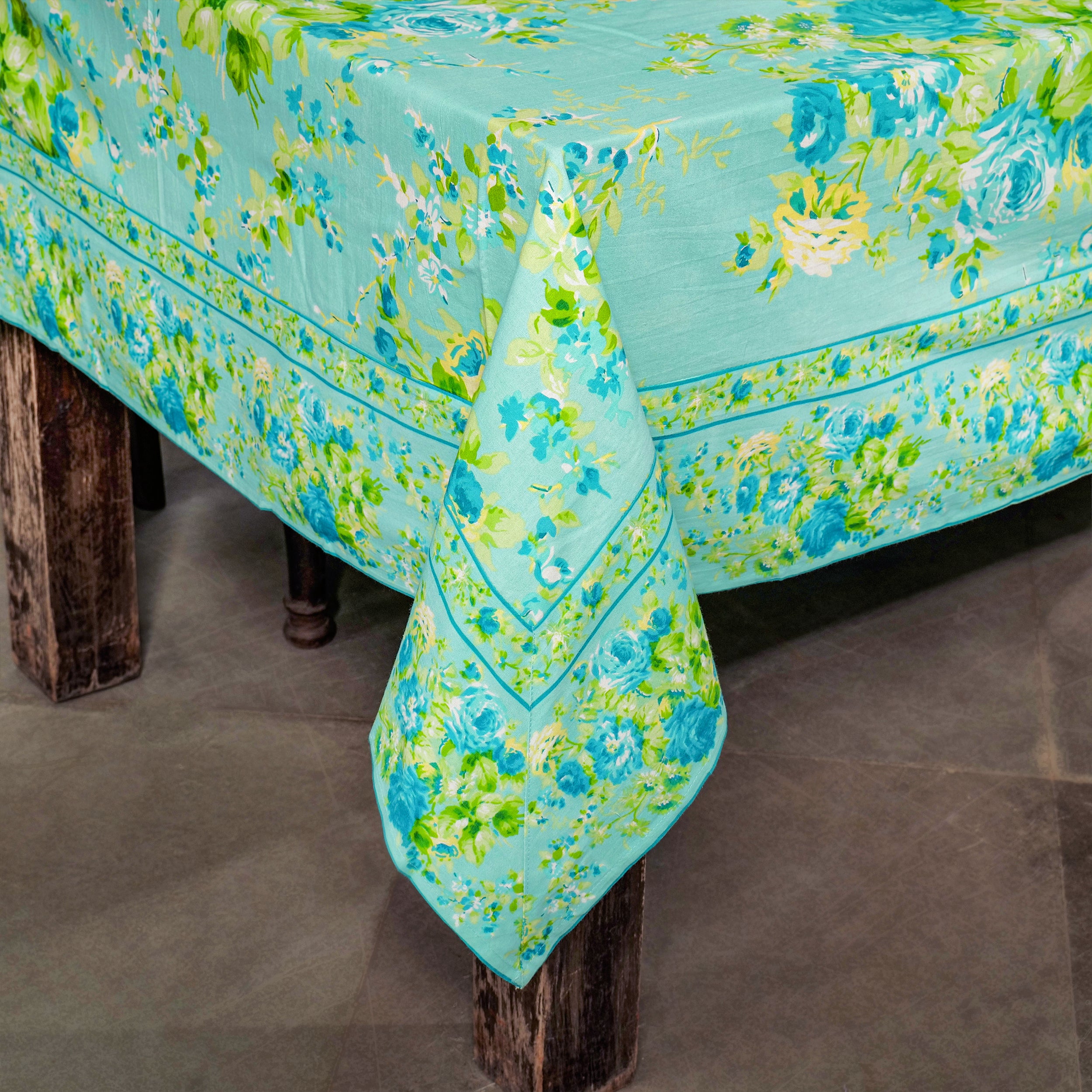 Cottage Rose Tablecloth - Tuqr