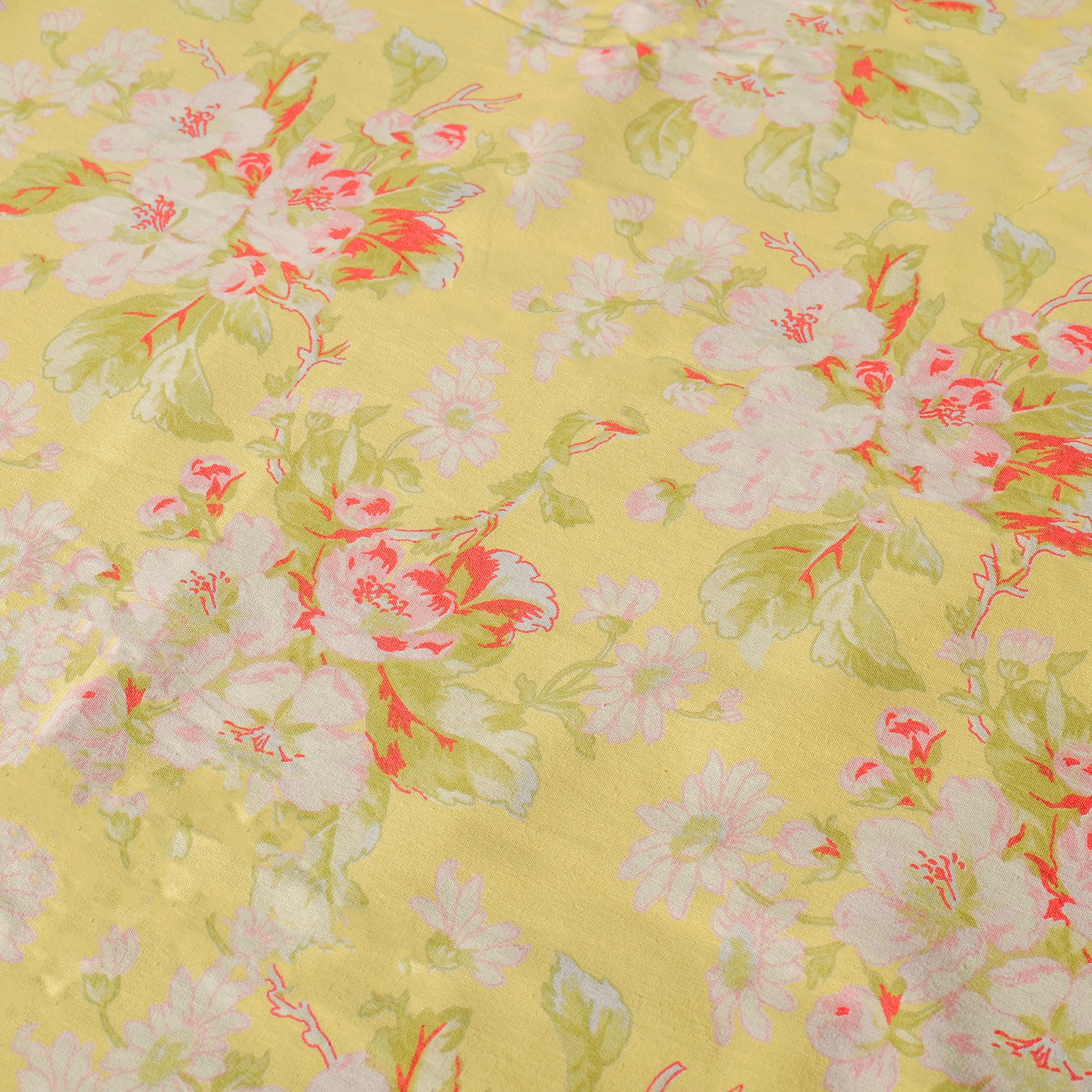 Apple Blossom Tablecloth - Yellow