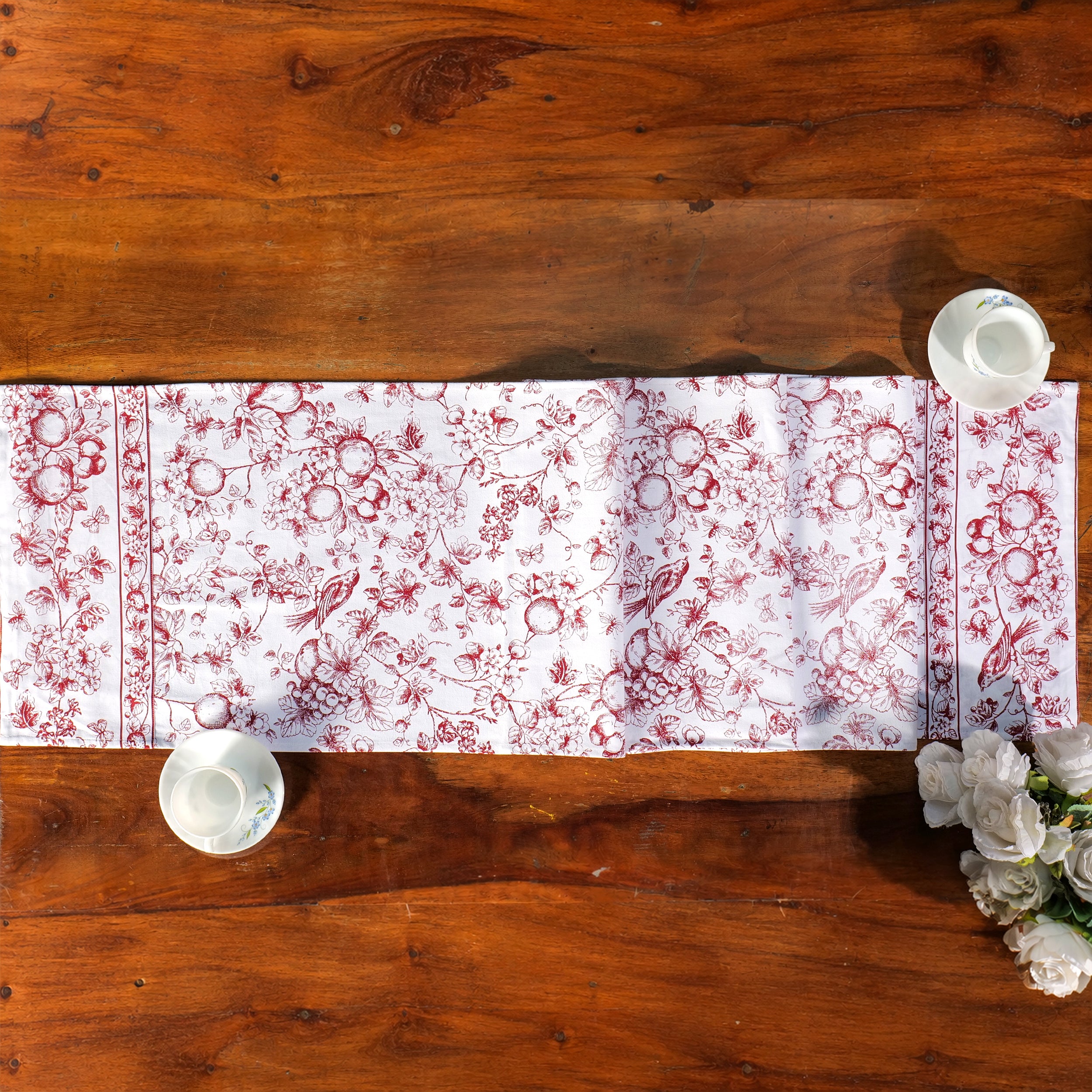 Orchard Blossom Runner Red