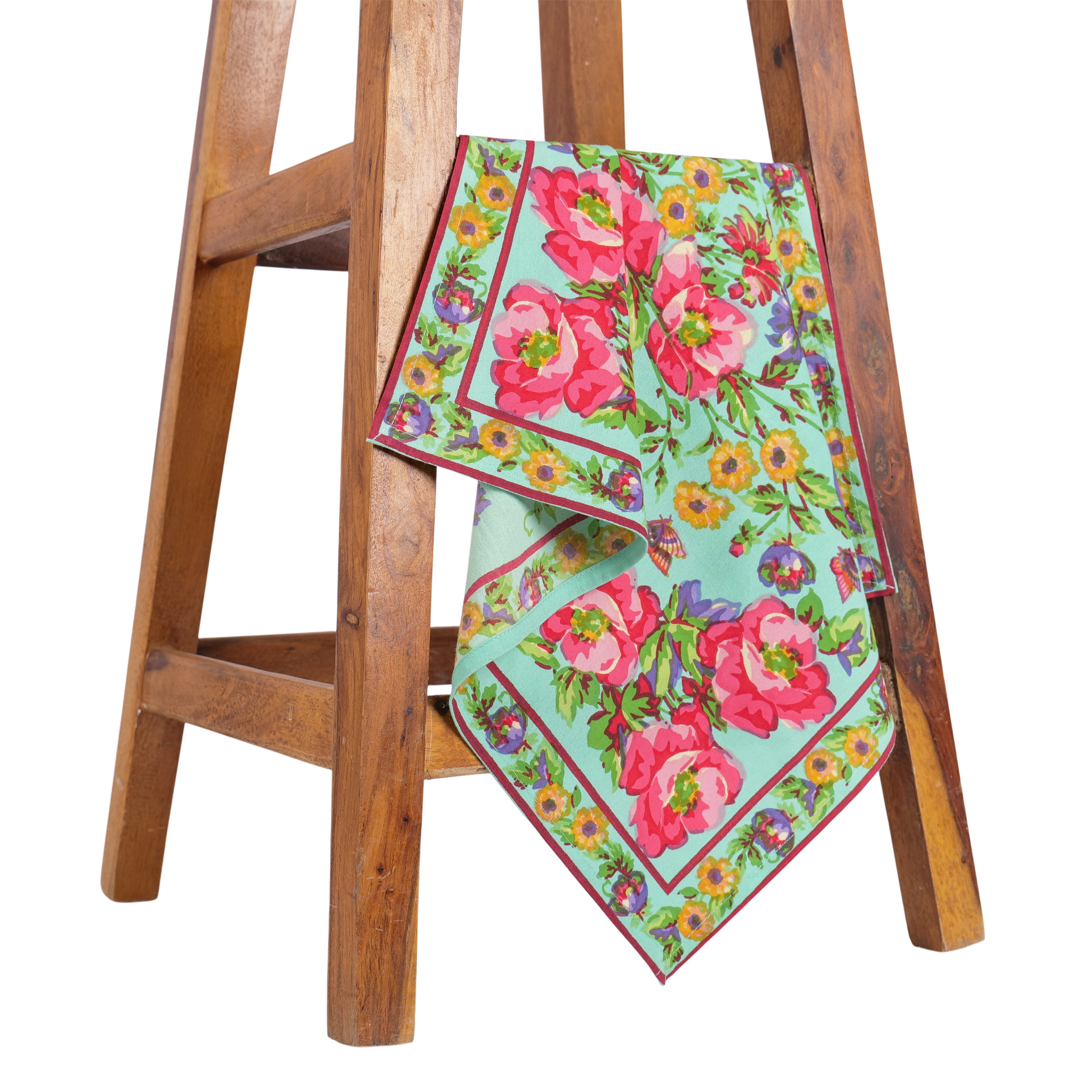 Penny’s Patio Placemat & Napkin Combo Set of 6 – Aqua