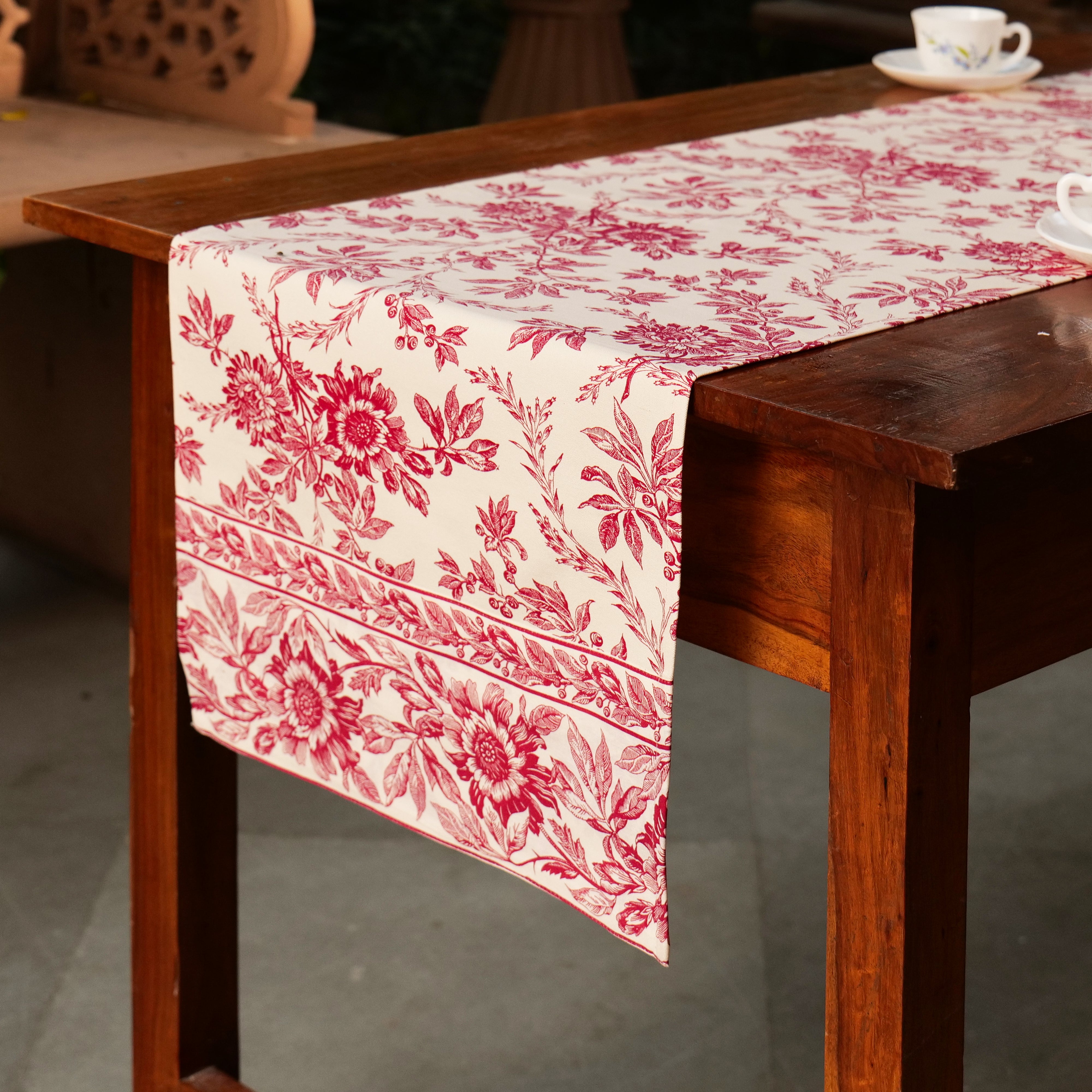 Felicity Flower Runner - Red