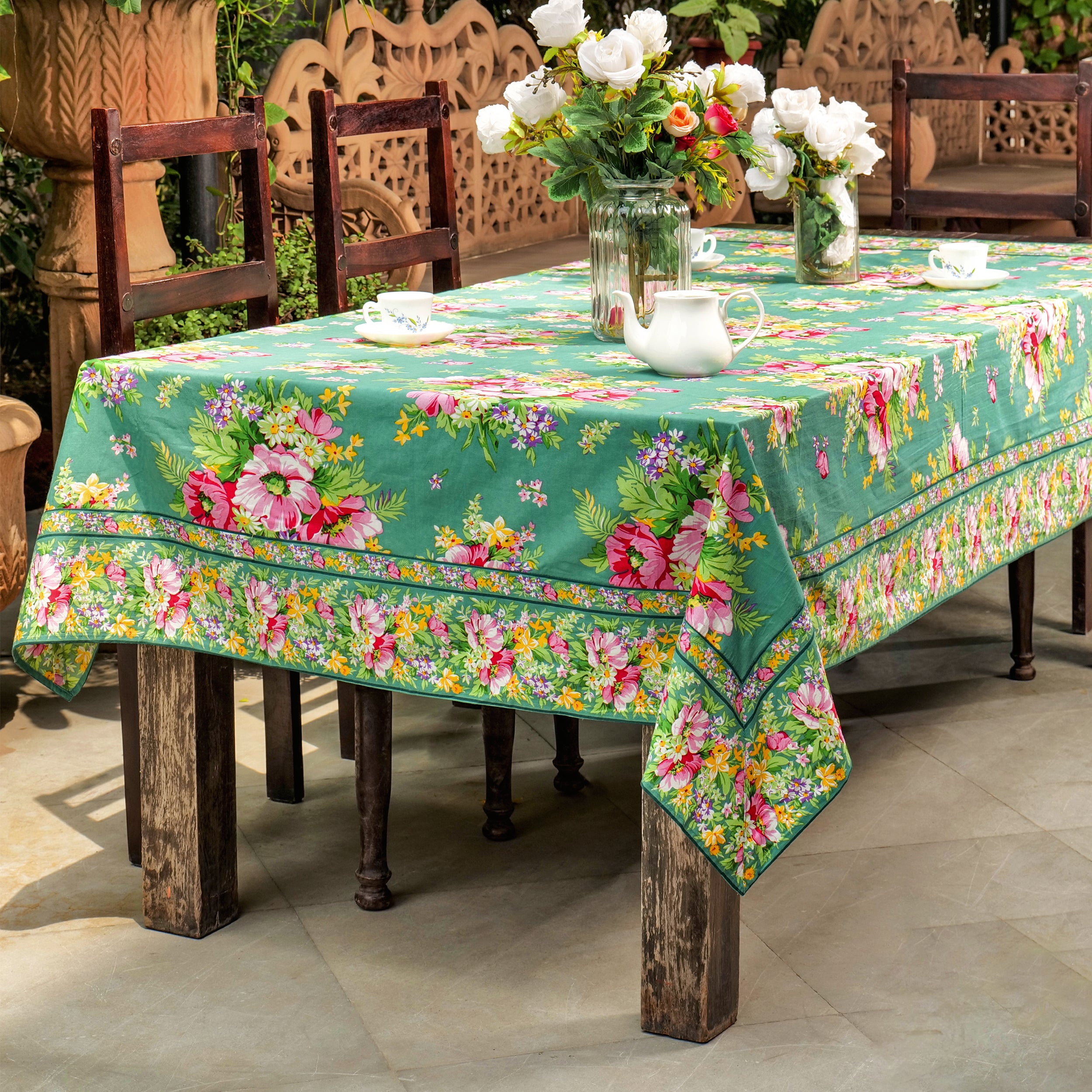 Charming Tablecloth - Green
