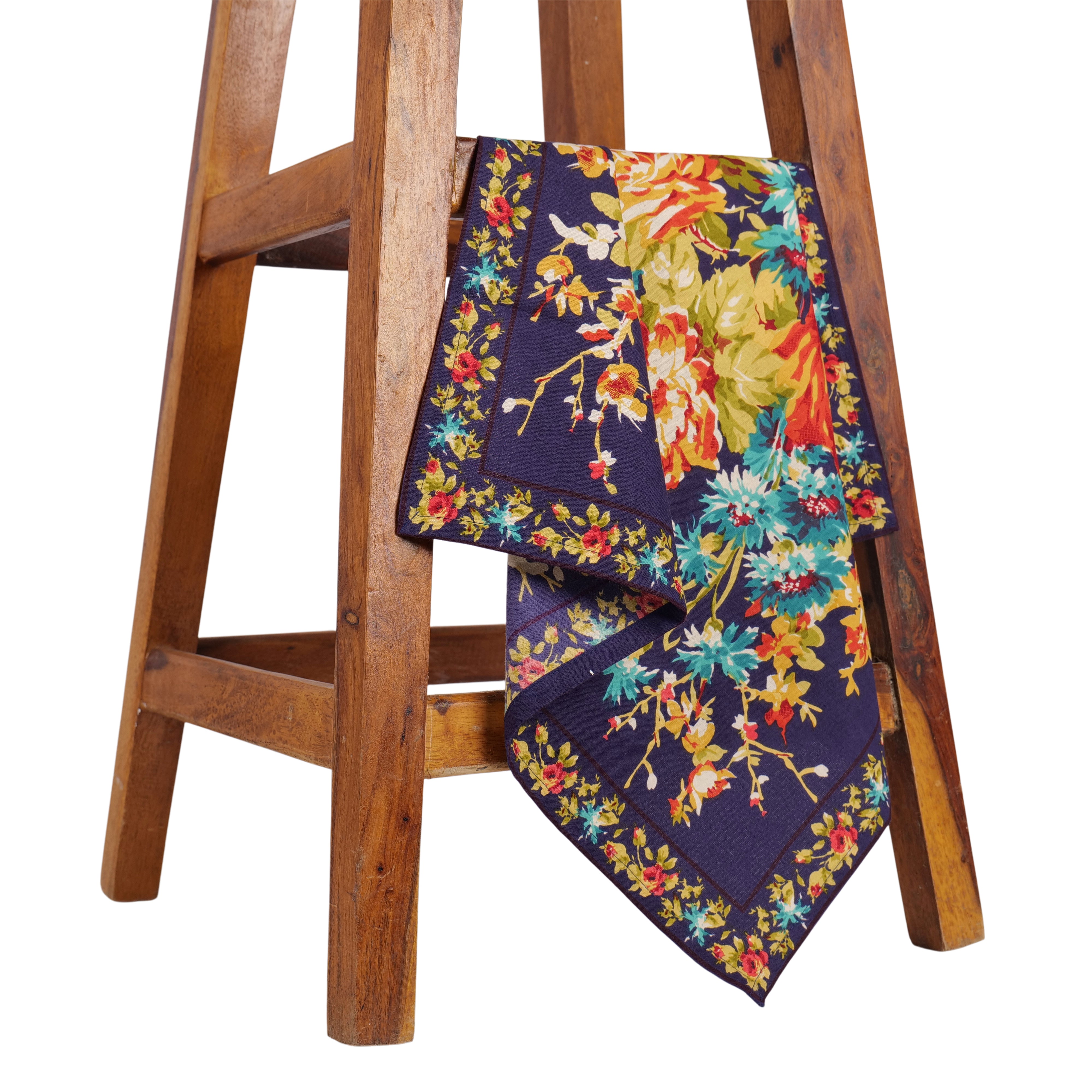 Cottage Rose Napkin set of 6 - Ink