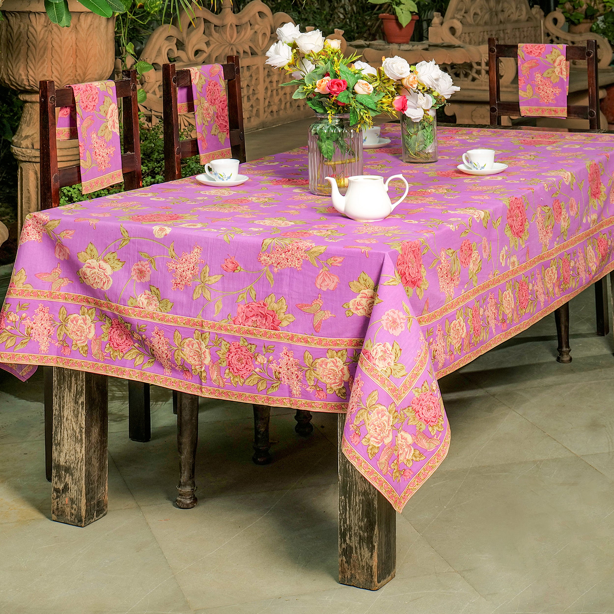 Eden Tablecloth - Purple