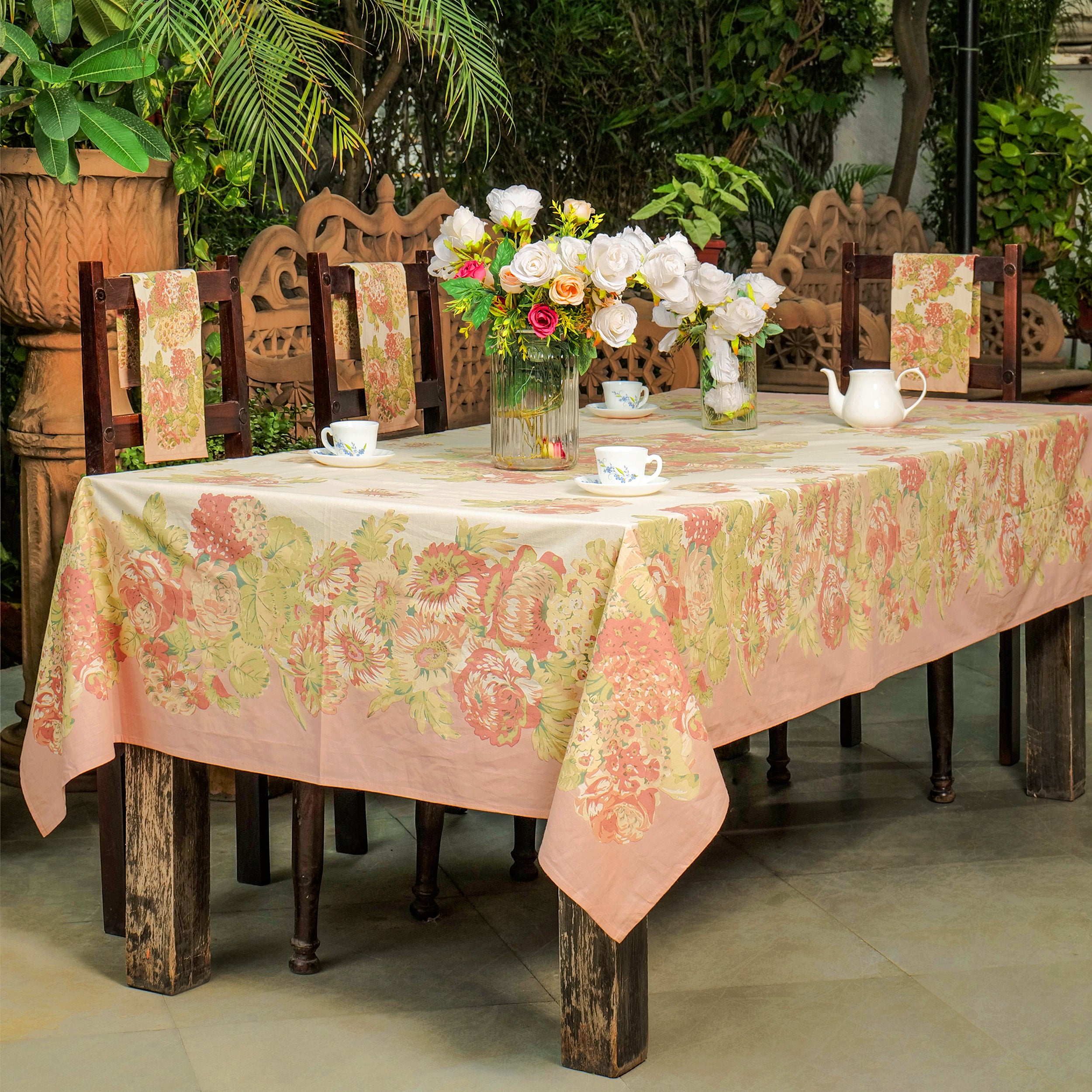 Spring Gathering Tablecloth -Sorbet