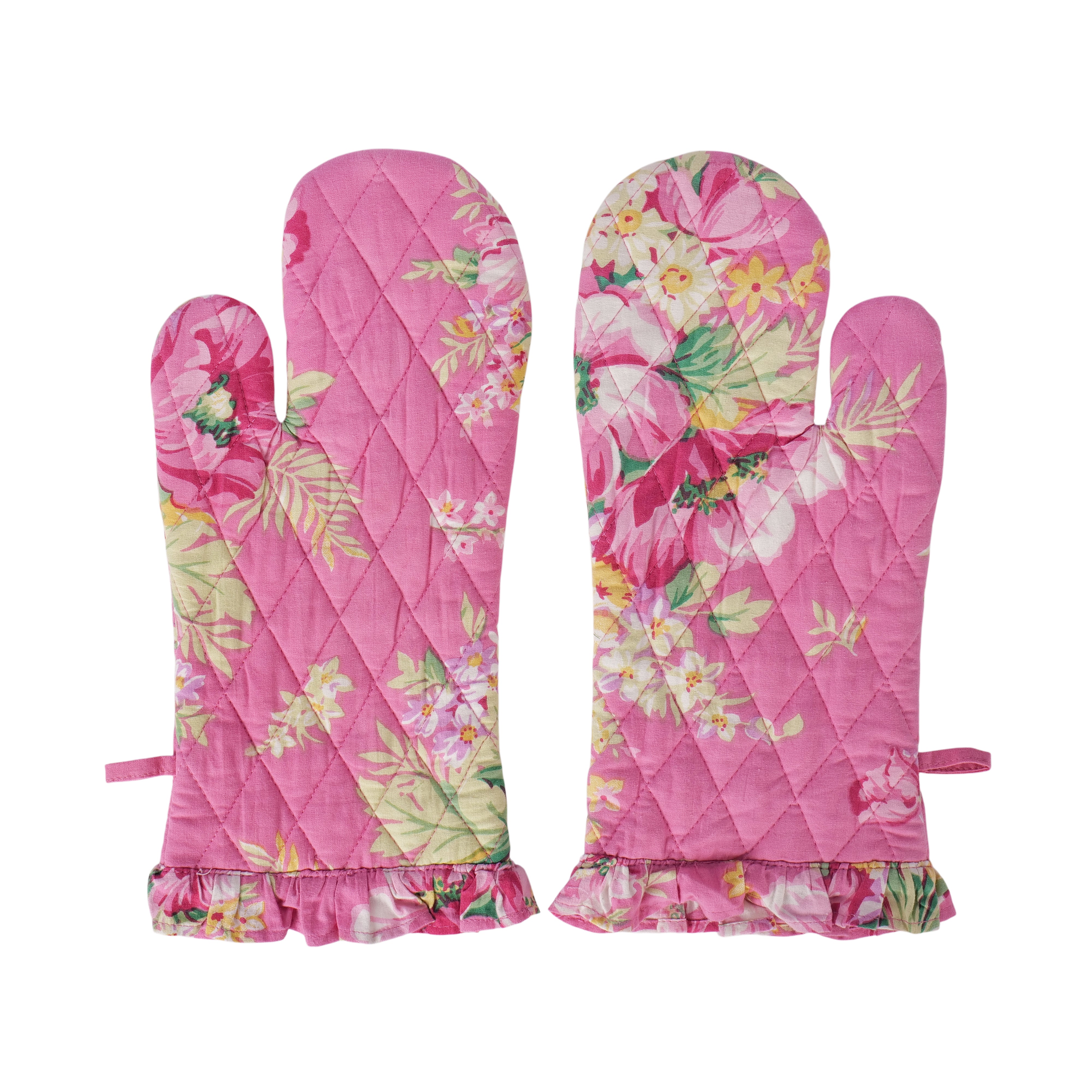 Charming Oven Mitt set of 2 – Pink