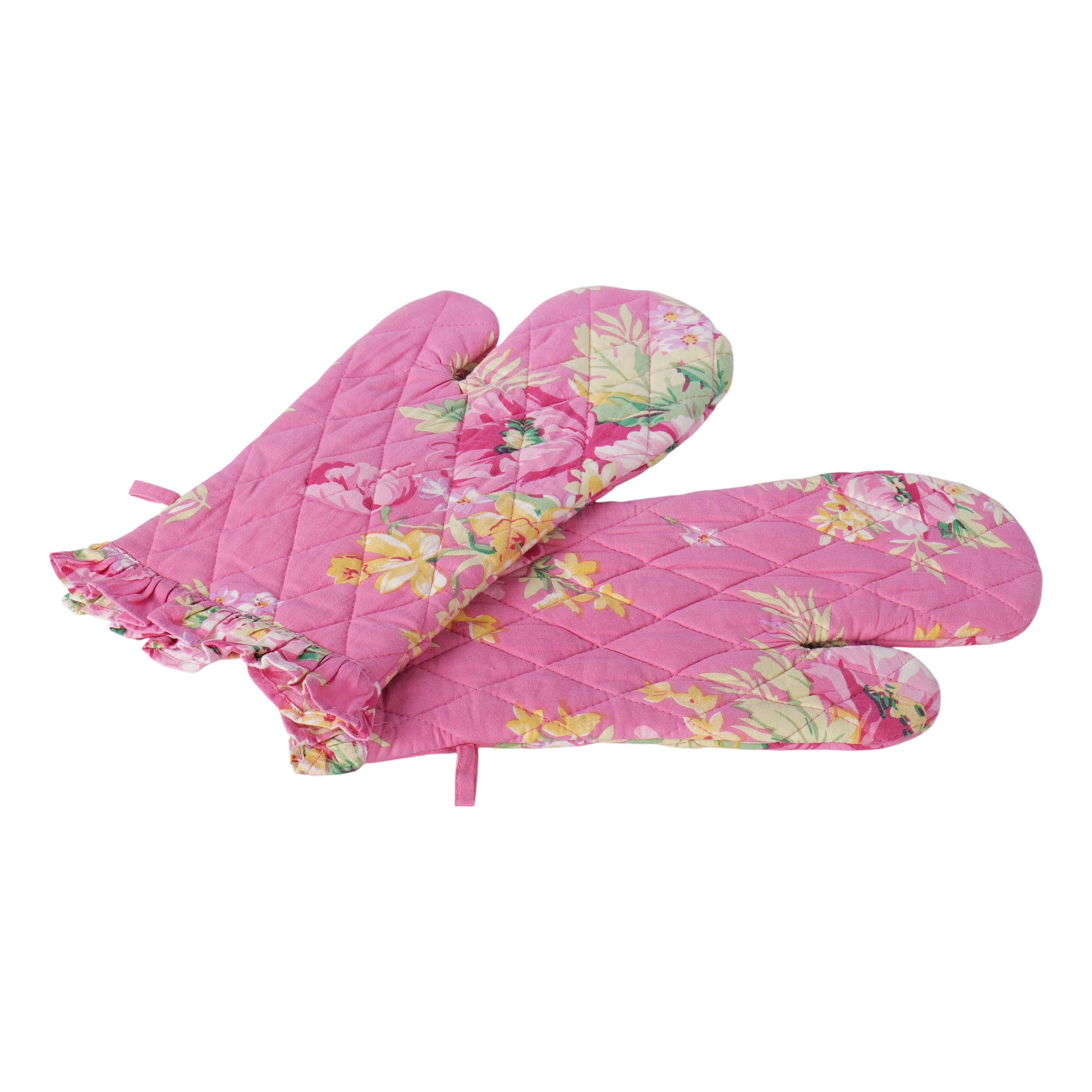 Charming Oven Mitt set of 2 – Pink