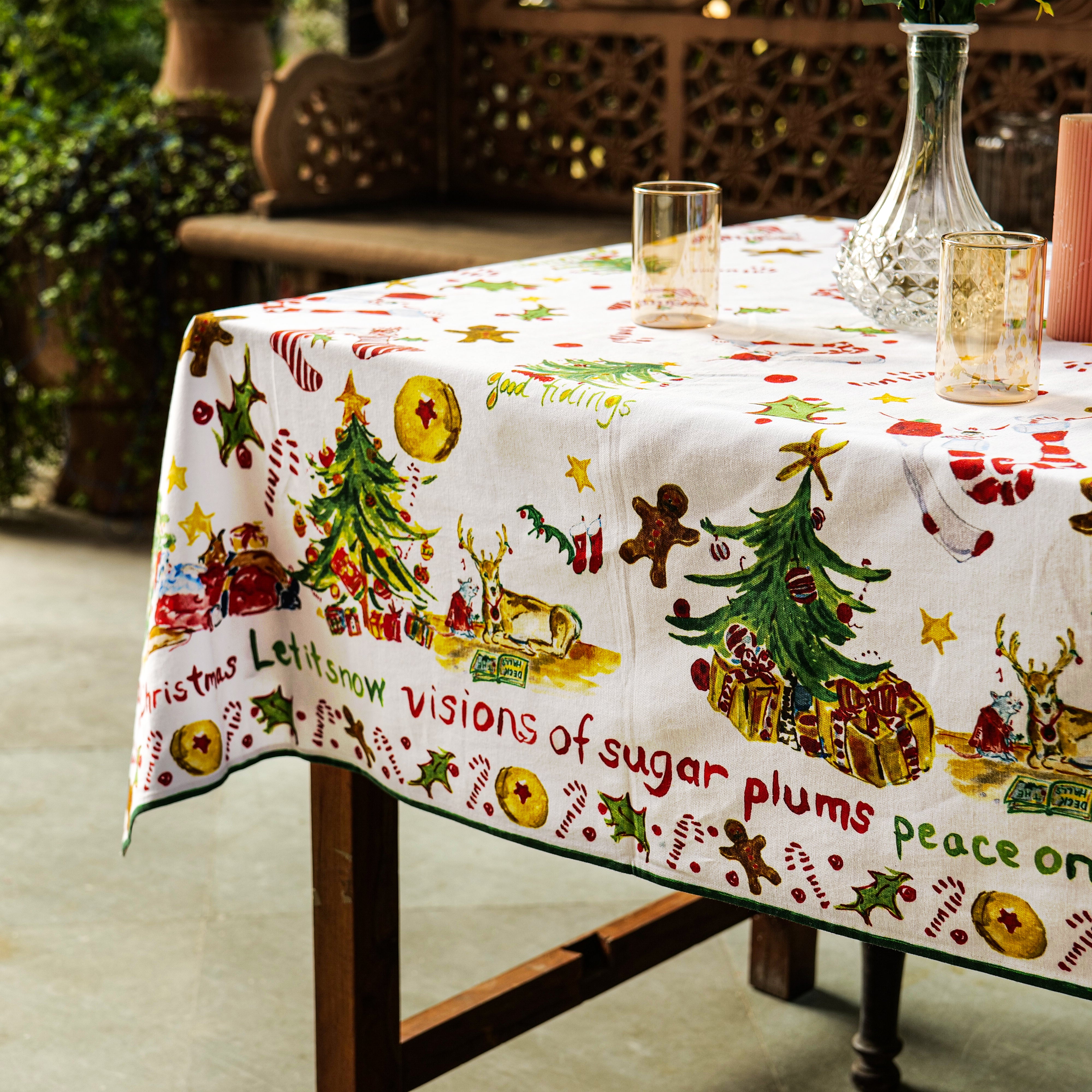 Christmas Cheer Tablecloth – Multi