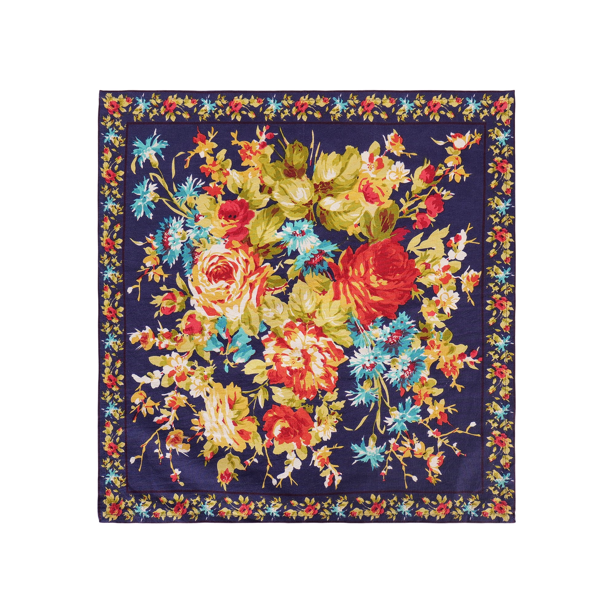 Cottage Rose Napkin set of 6 - Ink