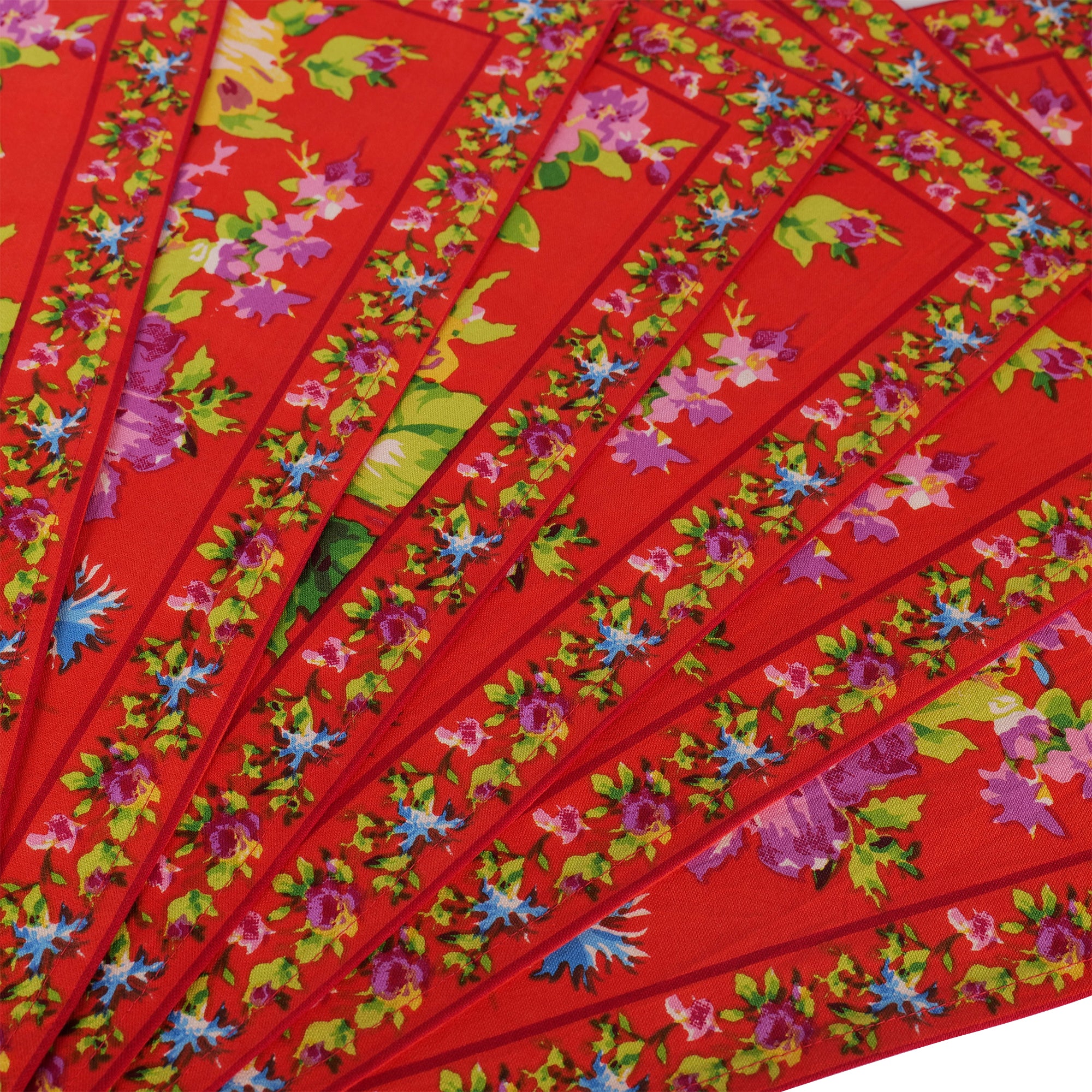 Cottage Rose Placemat set of 6 - Orange