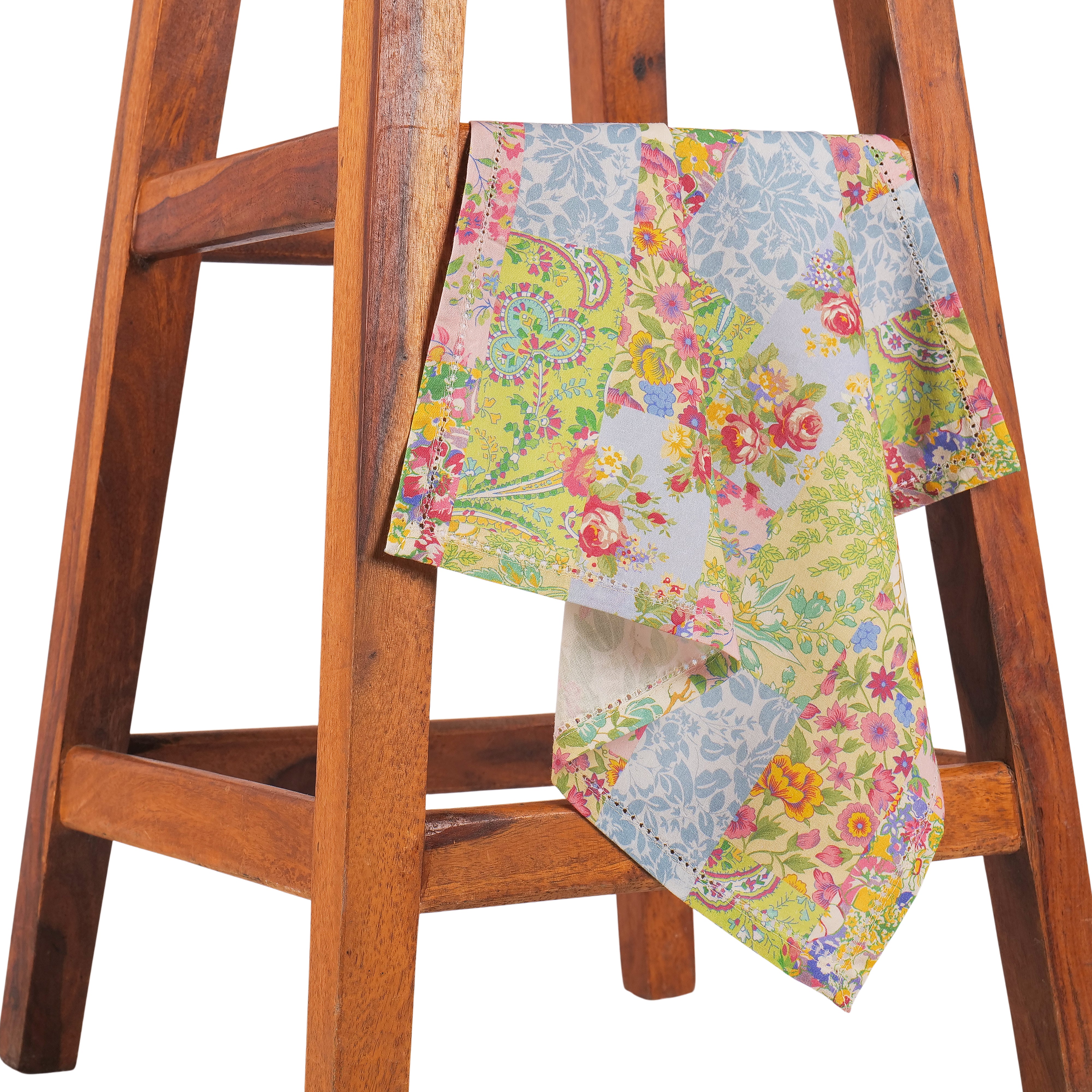 Cottage Patchwork Napkin Set of 6 - Multi