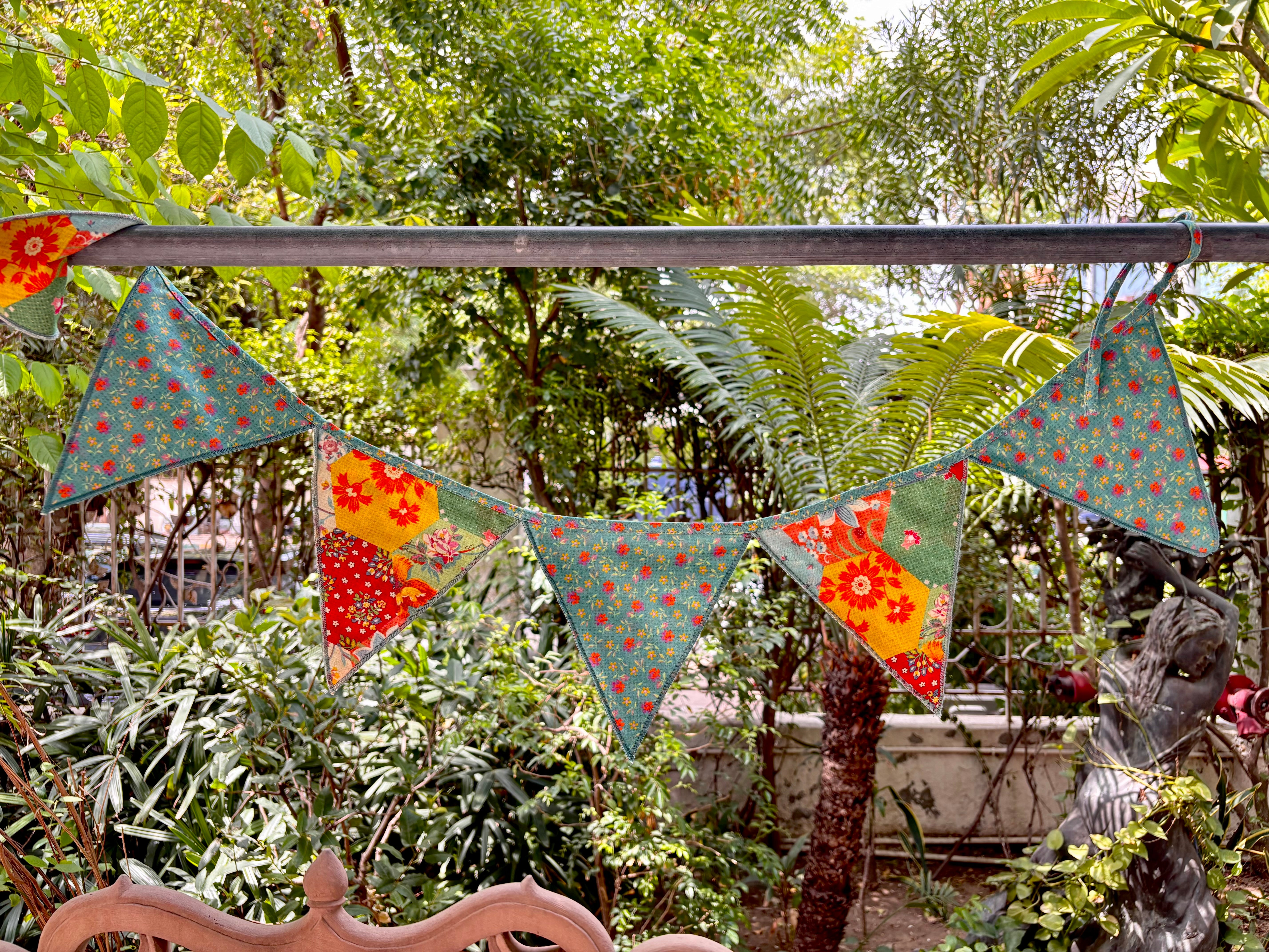 County Fair Patchwork Pennants - Multi