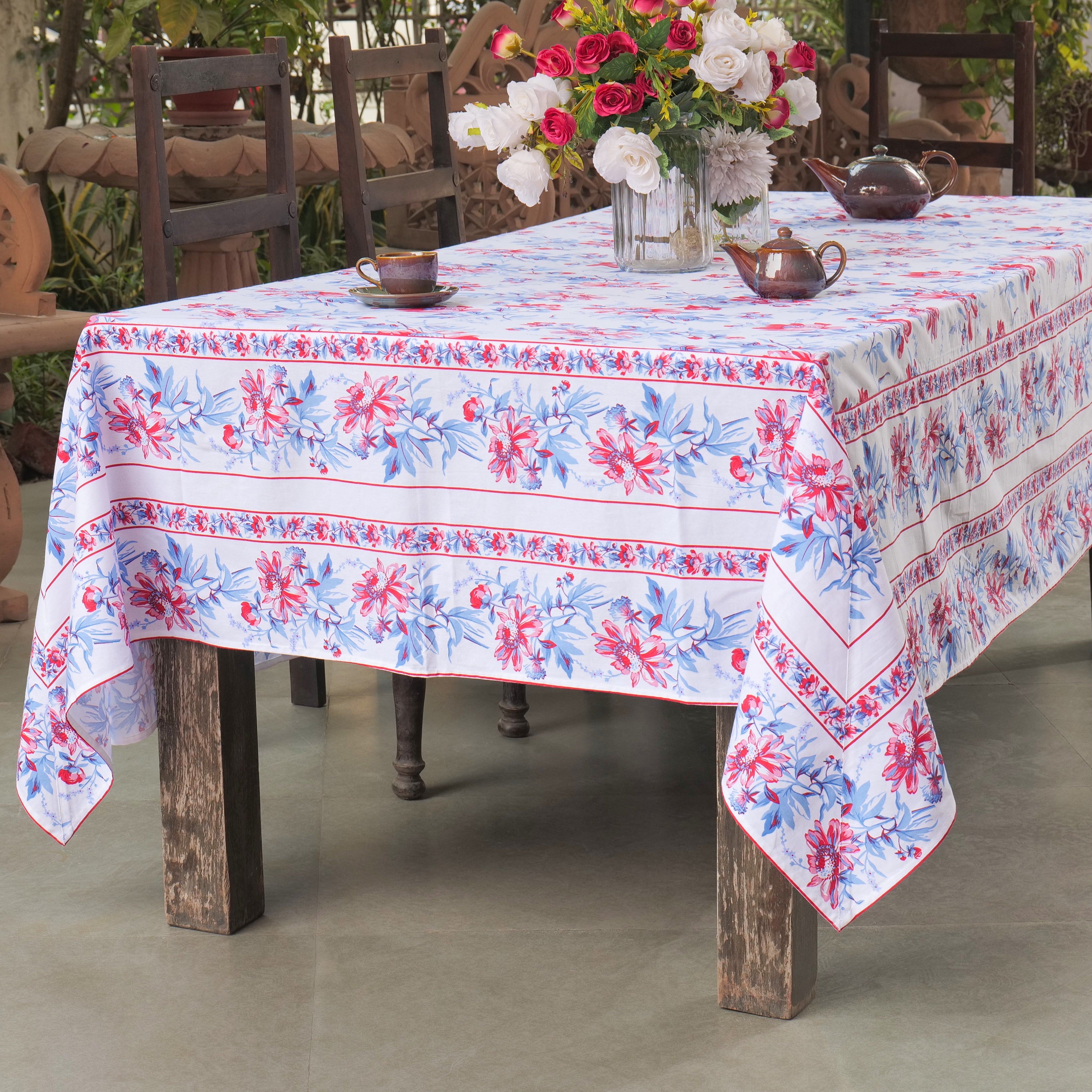 Friendship Tablecloth – White