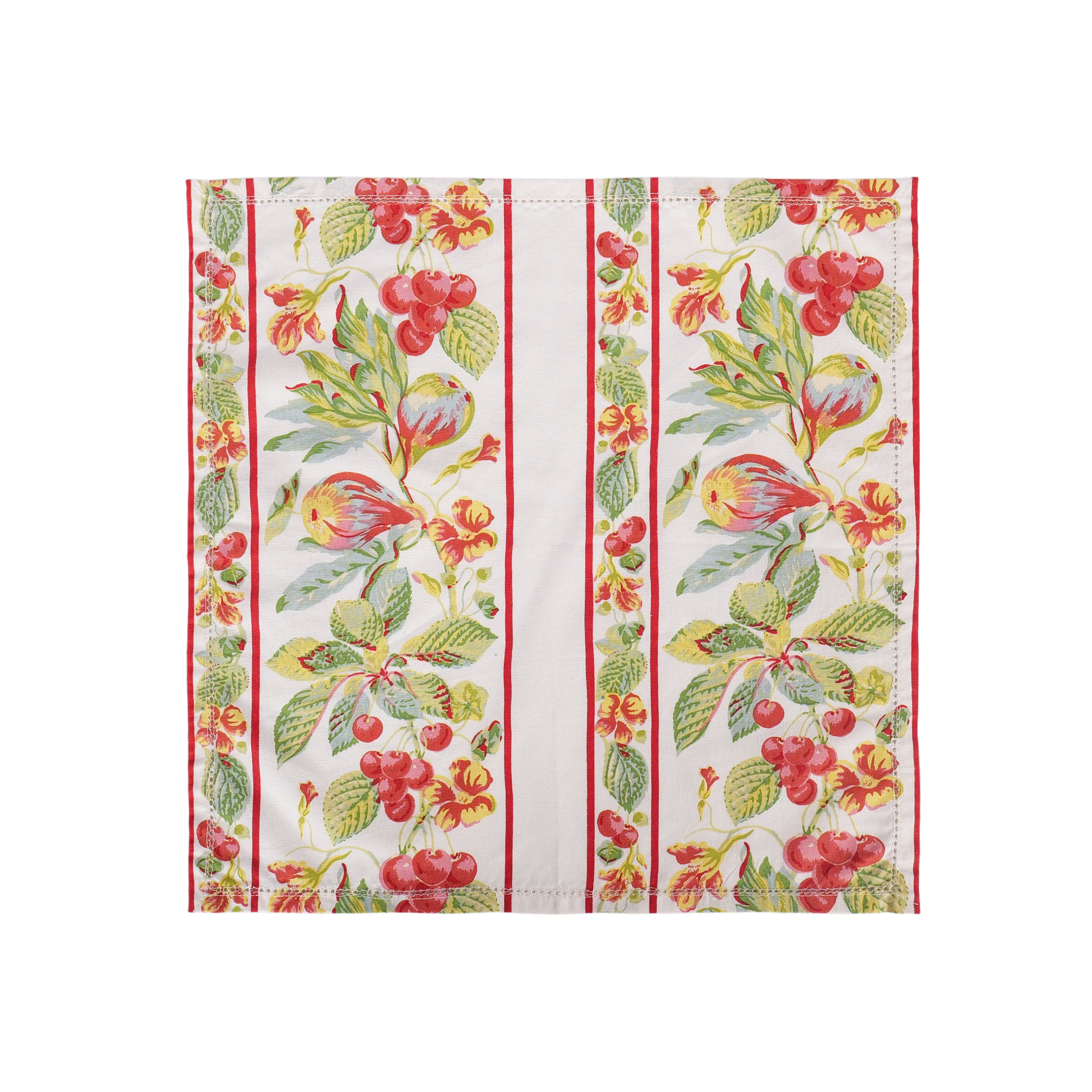 In The Garden Luncheon Napkin set of 6 - Ecru