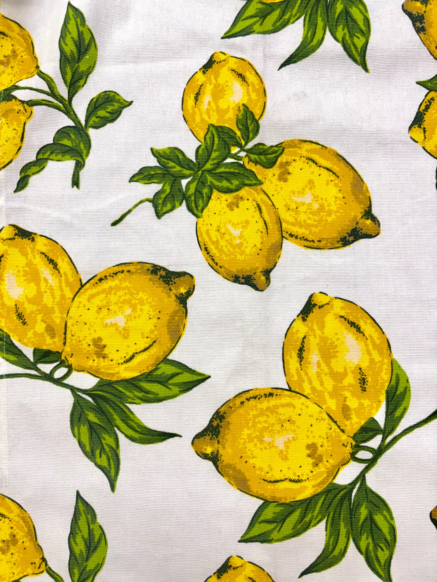 Lemon Apron- White
