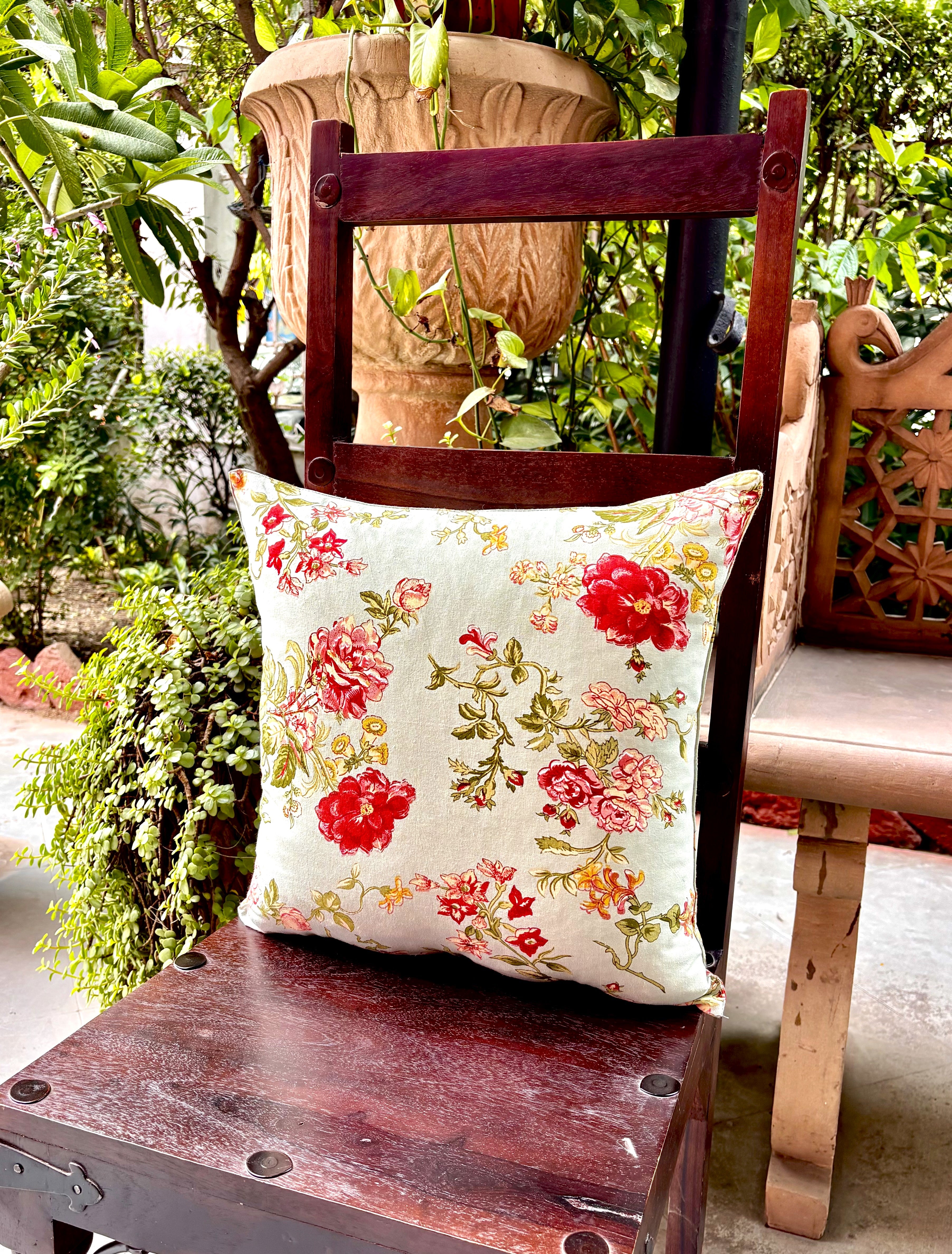 Milene Cushion Cover Set of 2 -  Sage