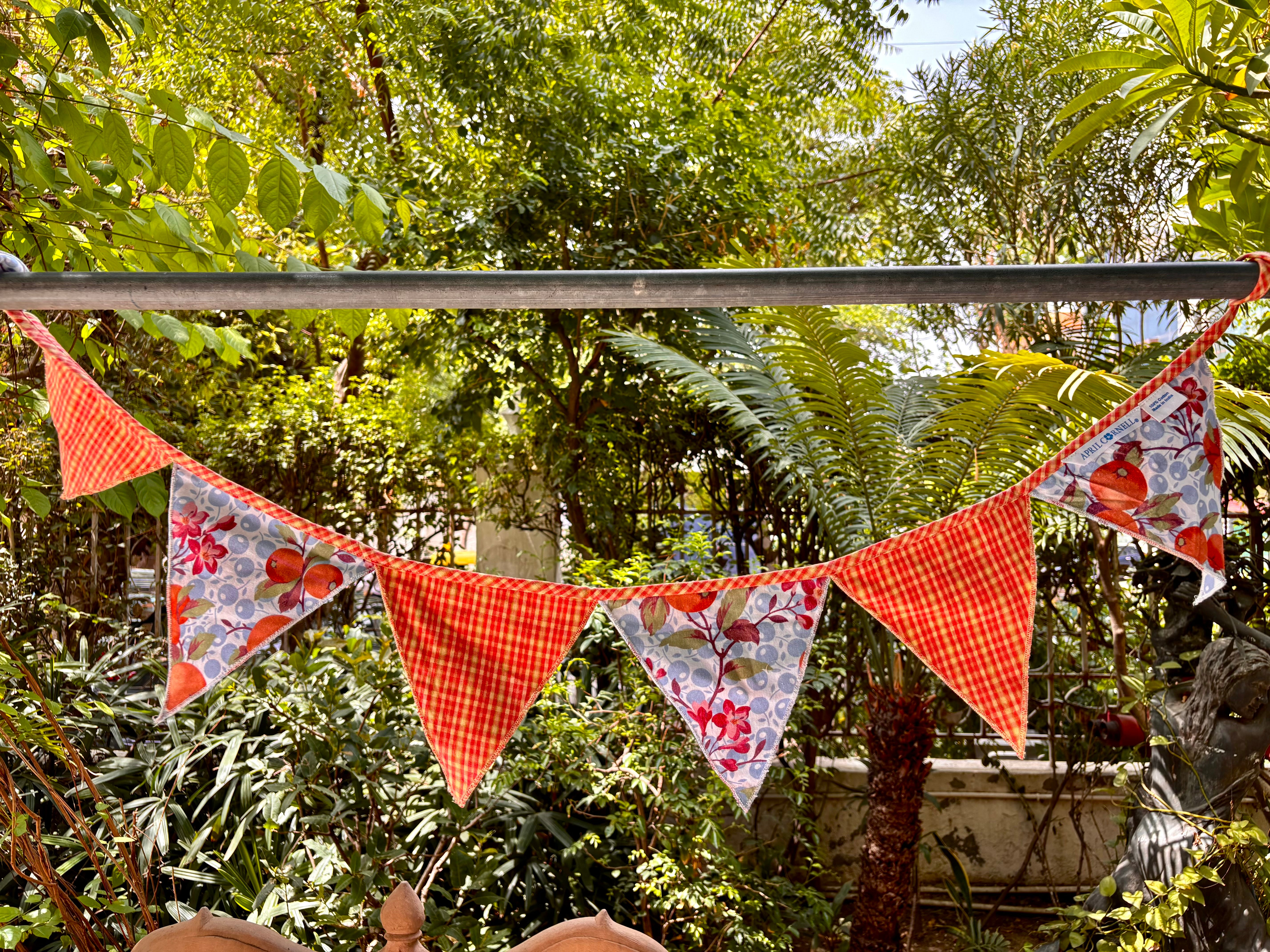 Orange Blossom Pennants - Green