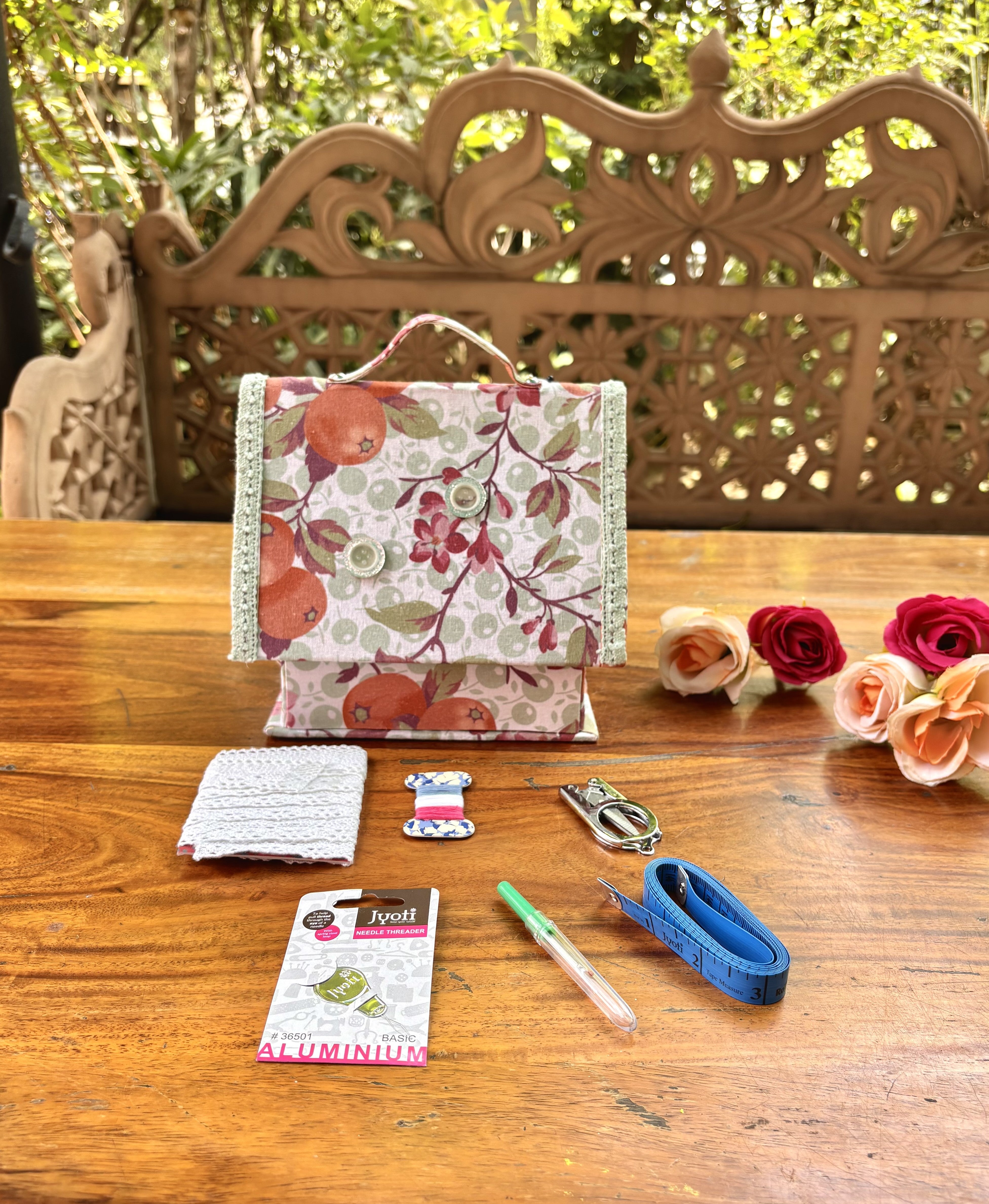 Orange Blossom Sewing House - Green