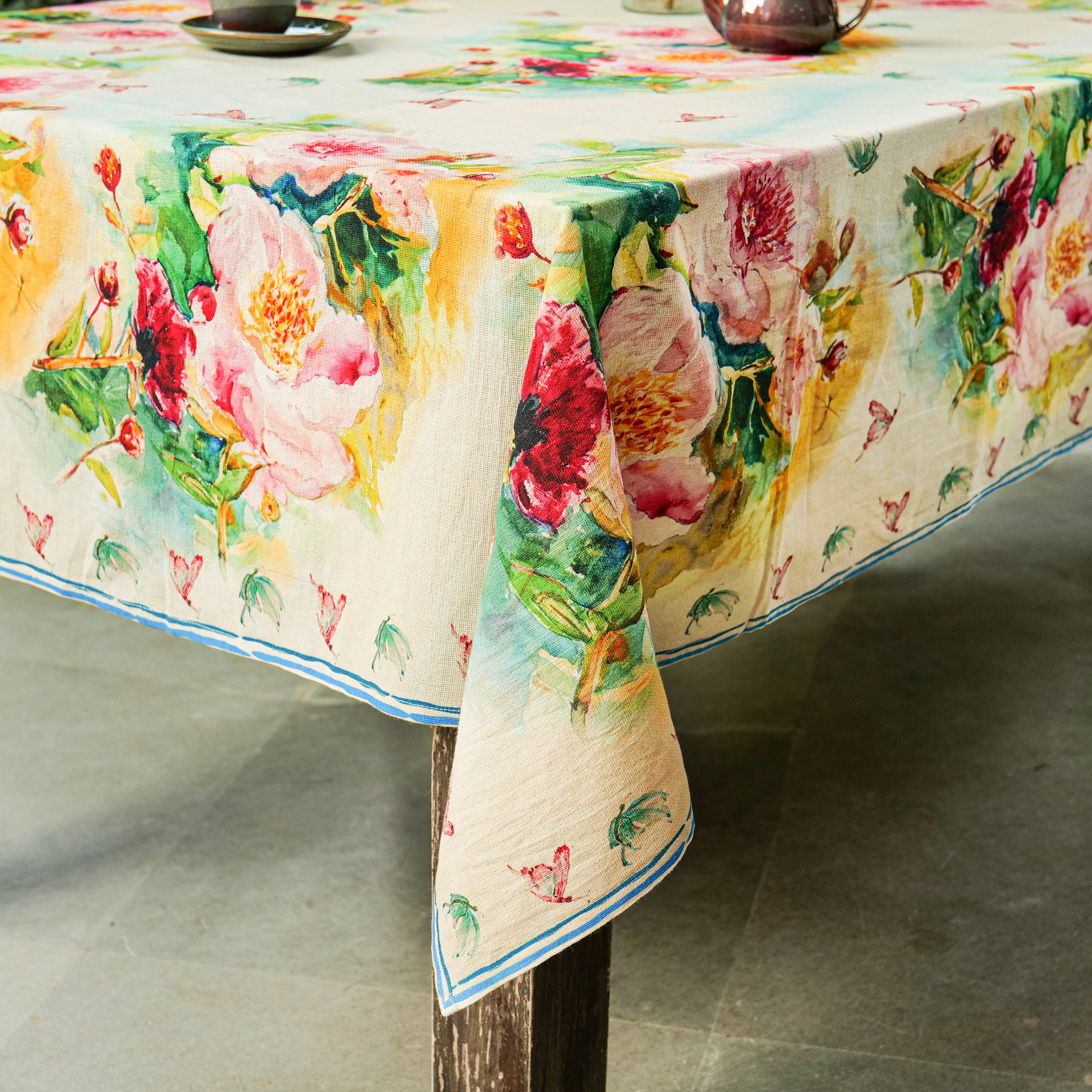 Peony Tablecloth - Multi