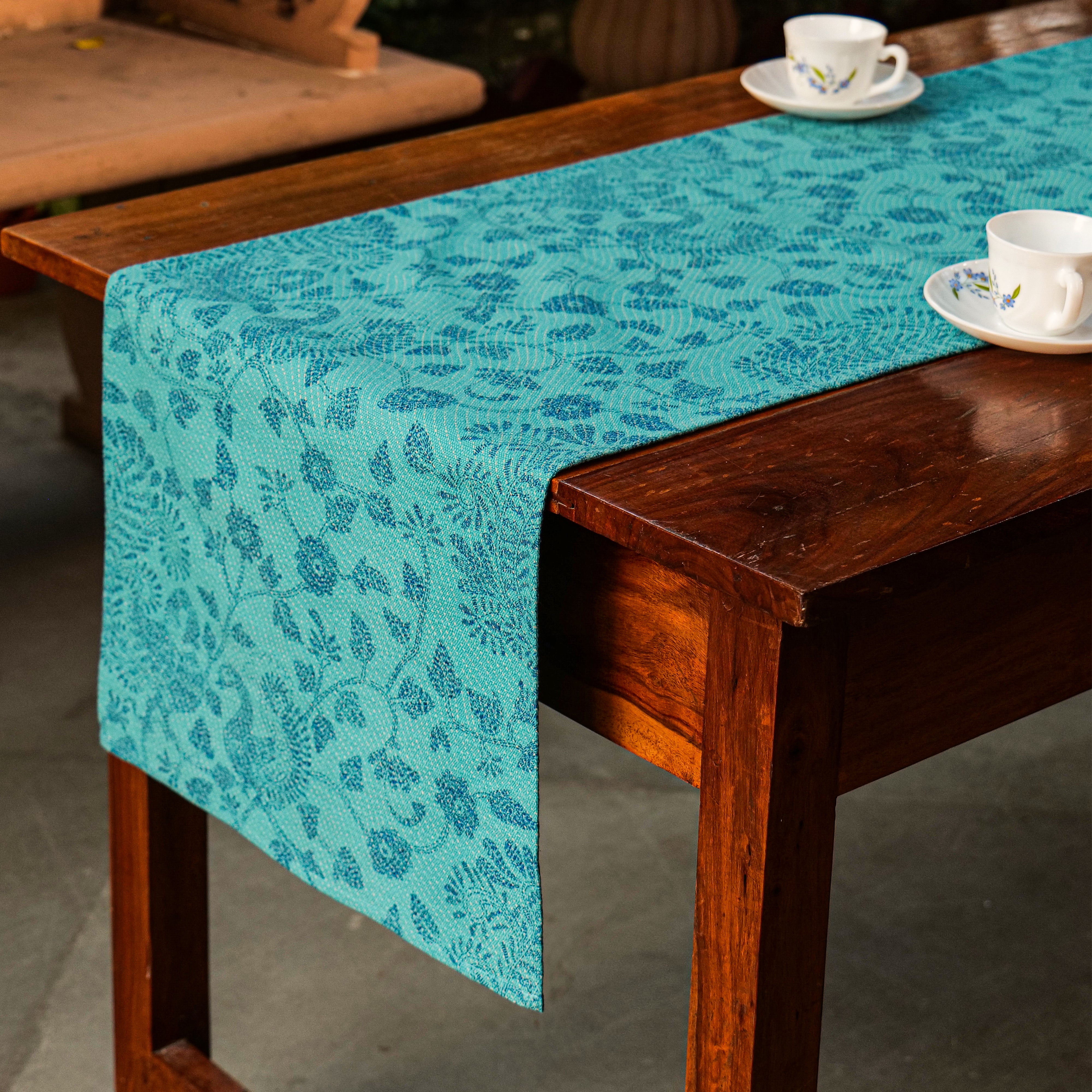 Peacock Runner - Teal