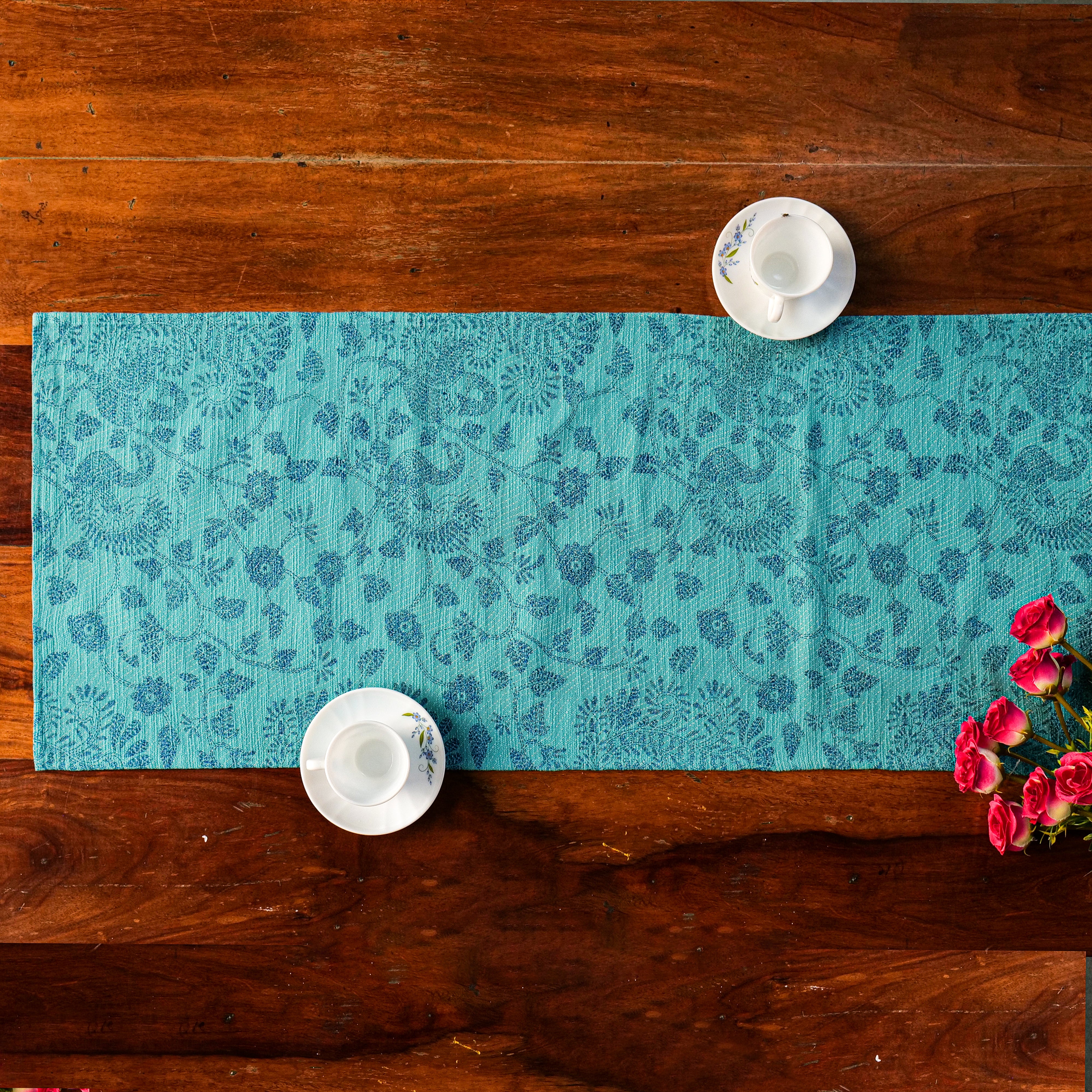 Peacock Runner - Teal