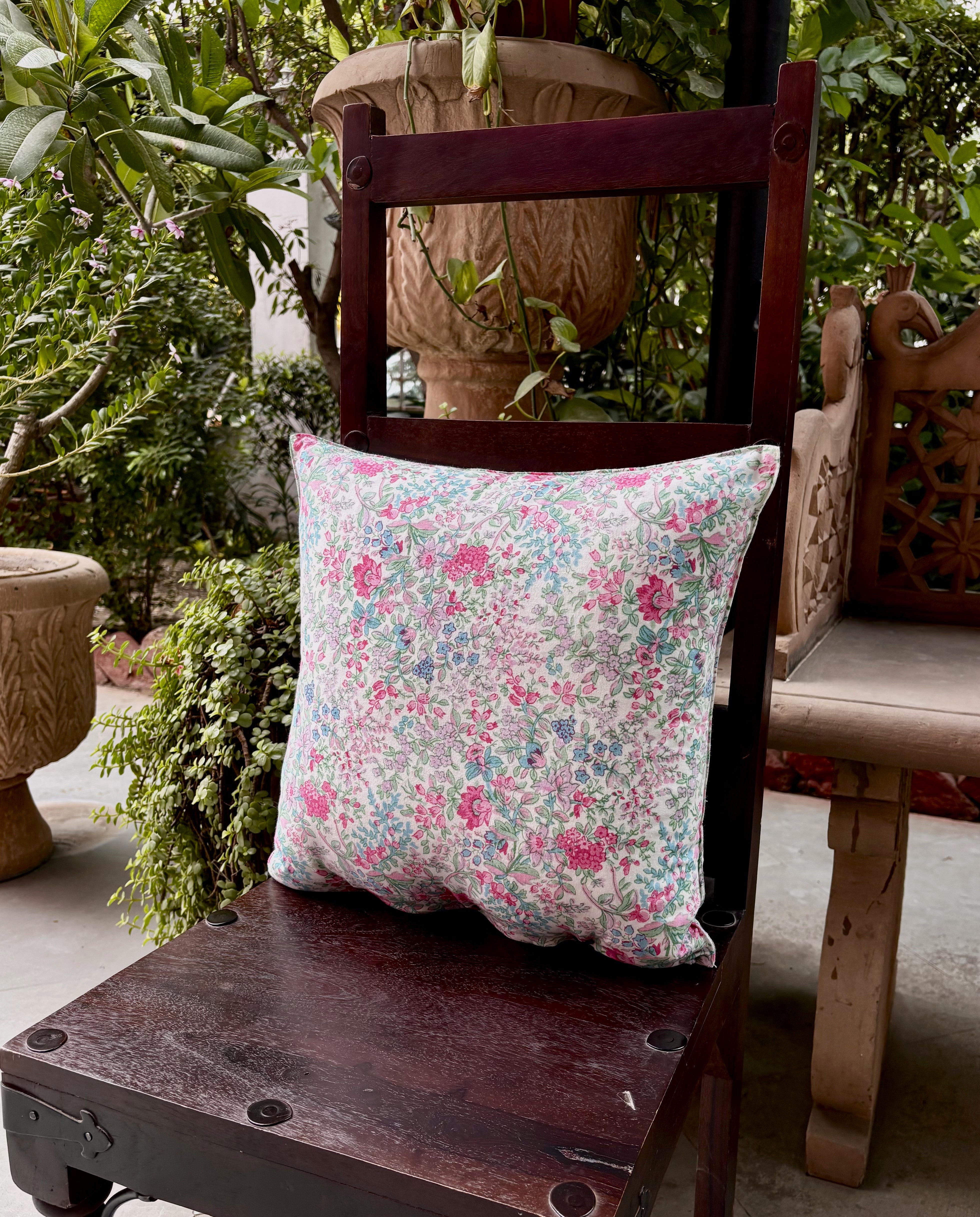 Penelope Cushion Cover Set of 2 - Ivory