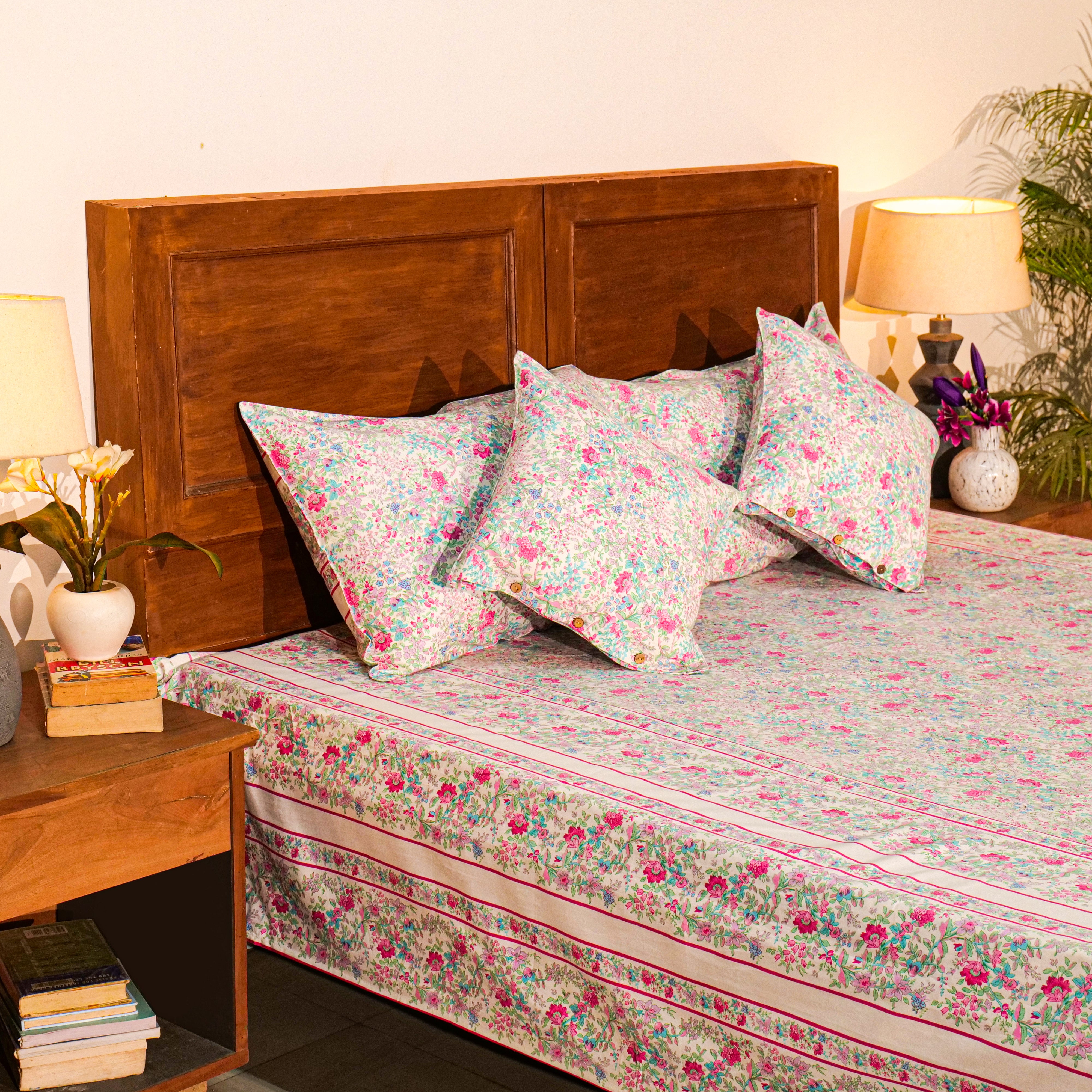 Penelope Bed Cover – Ivory