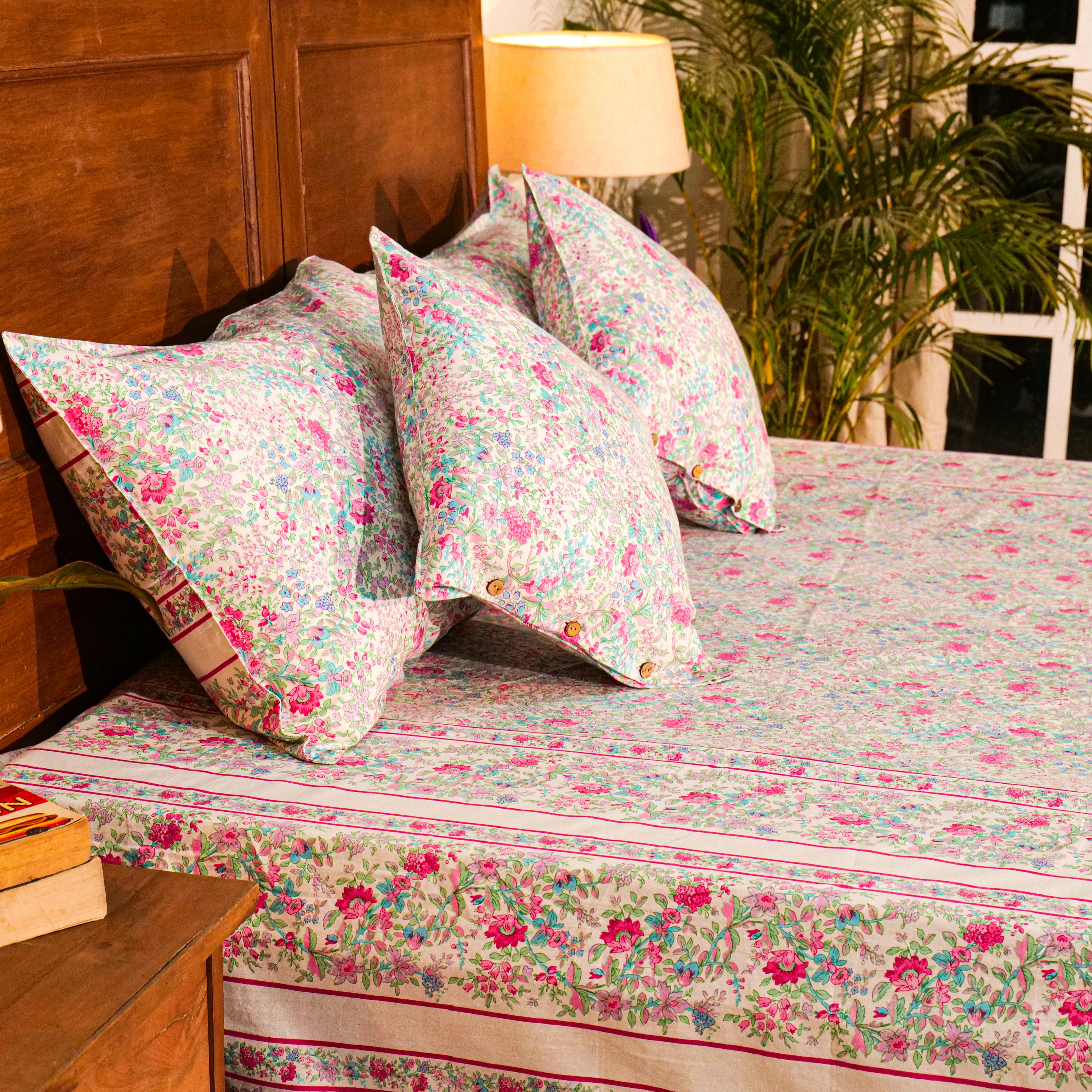 Penelope Bed Cover – Ivory