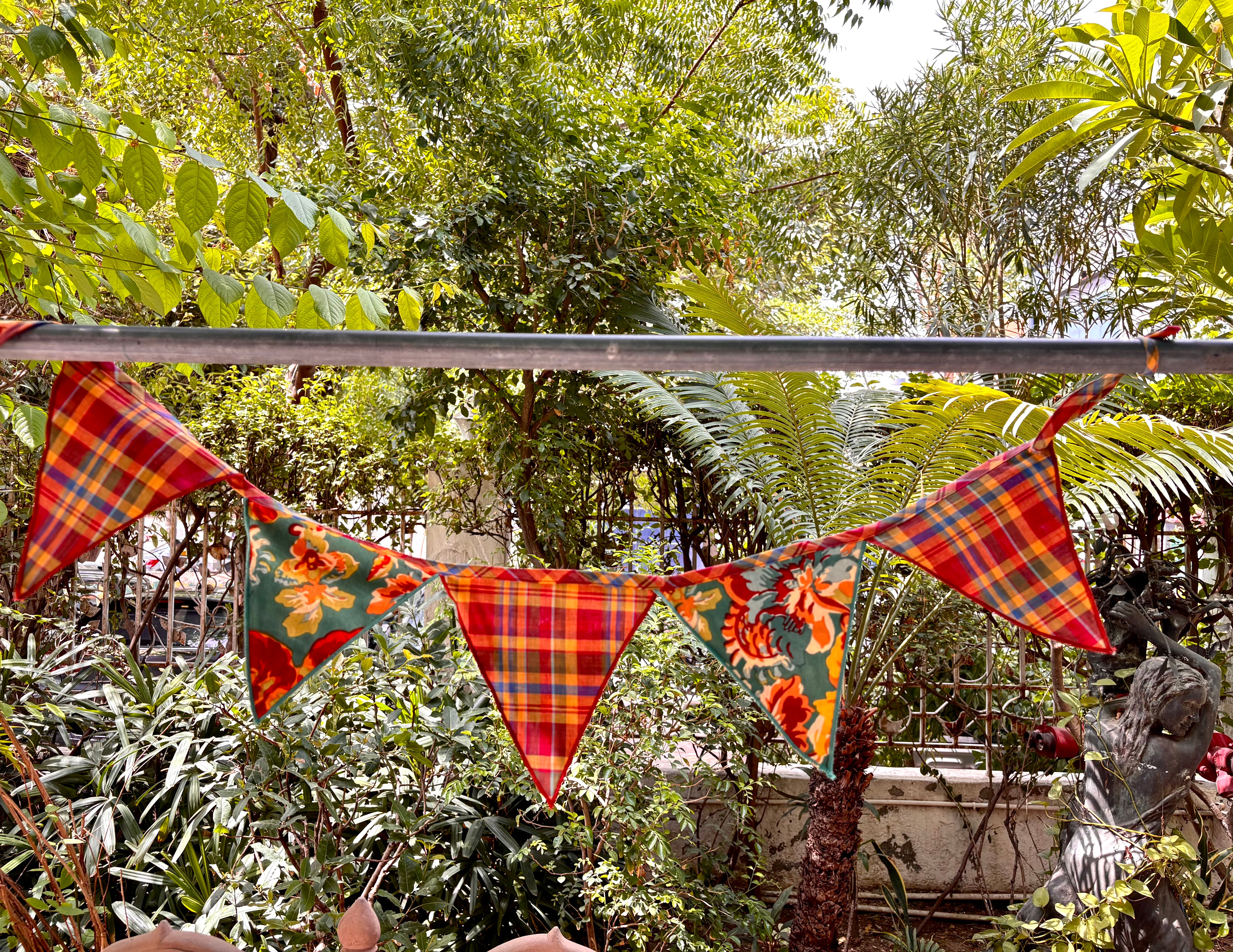 Pomegranate Pennants - Teal