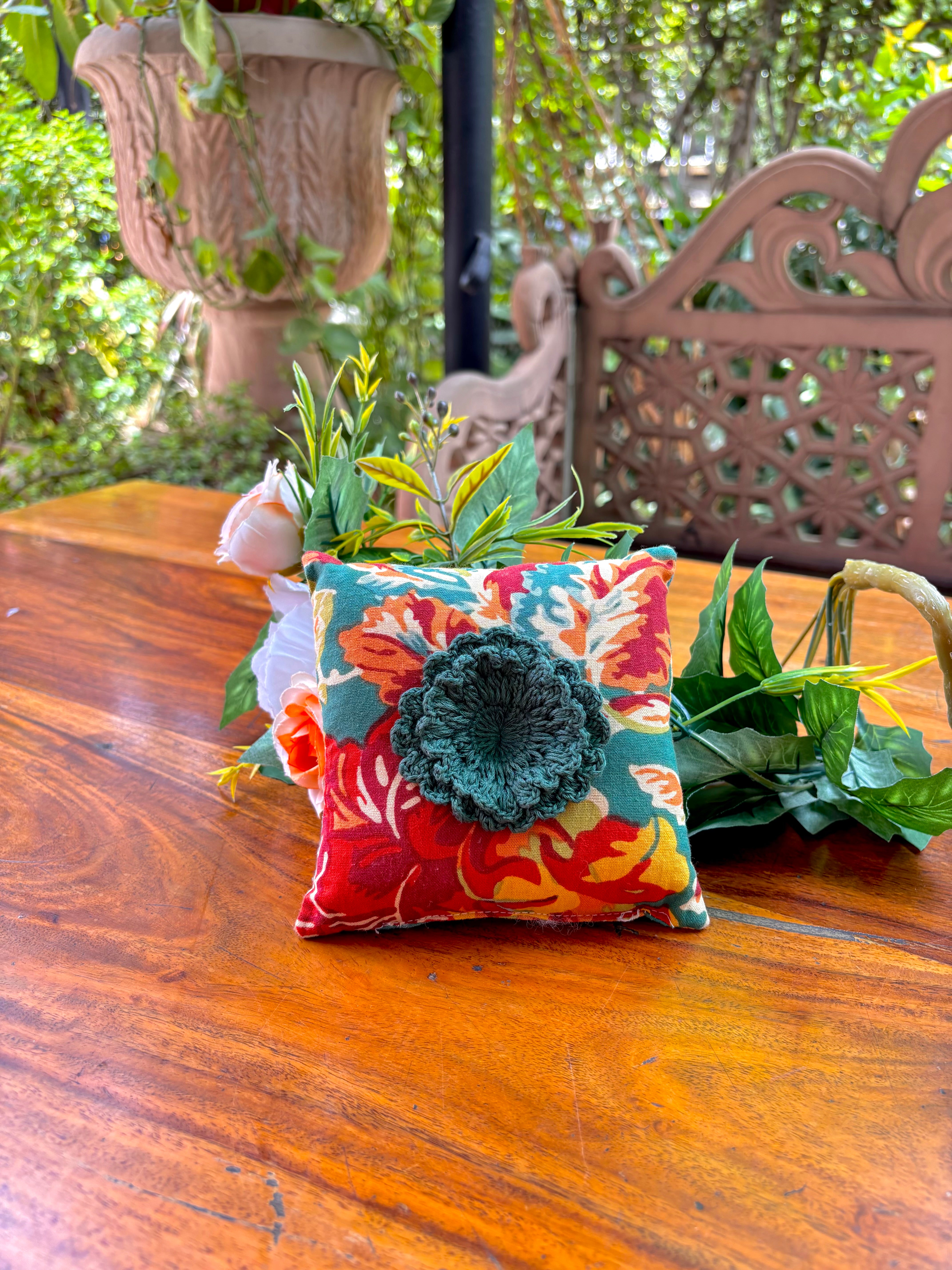 Pomegranate Pin Cushion - Teal