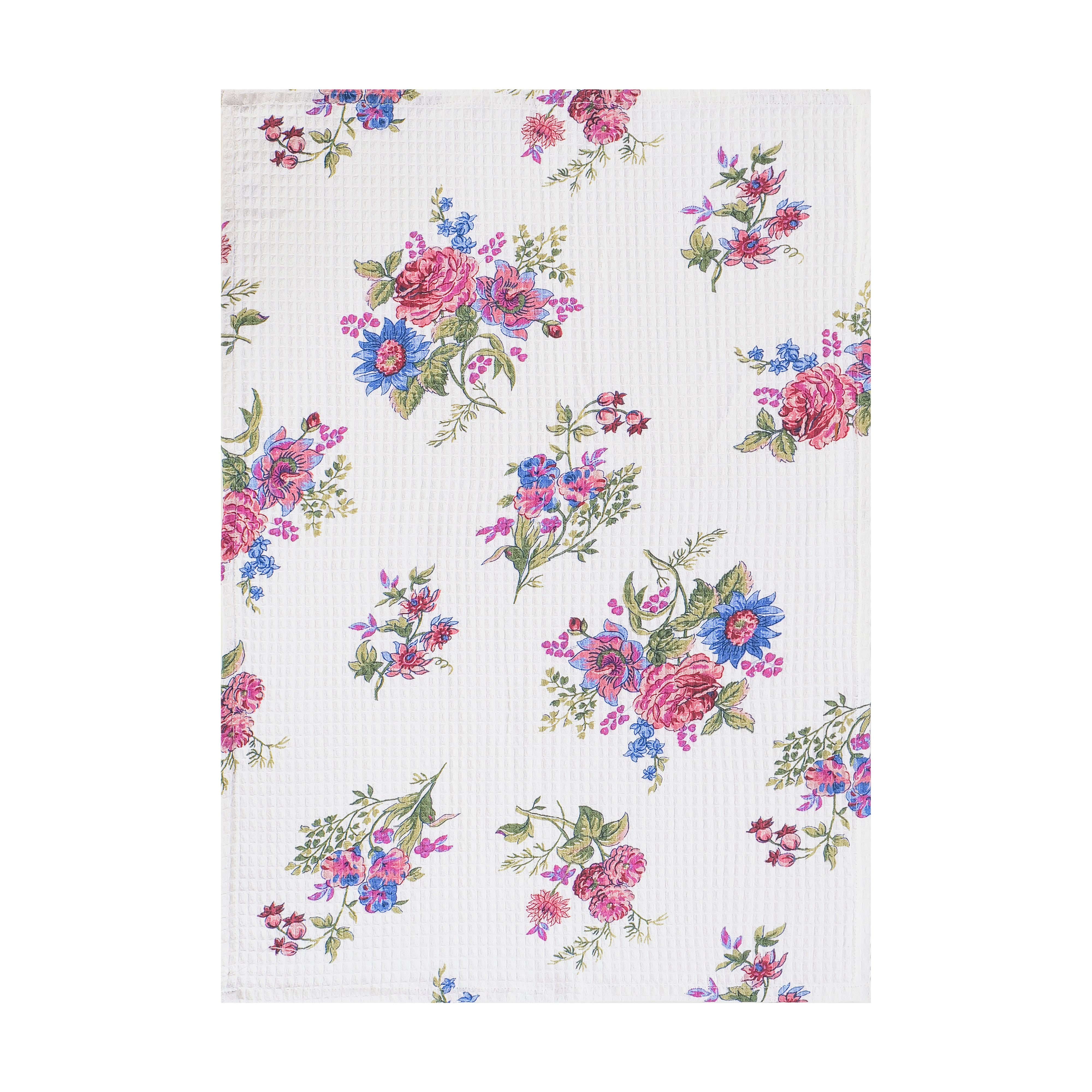 Russian Chintz Tea Towel Set of 2 – White
