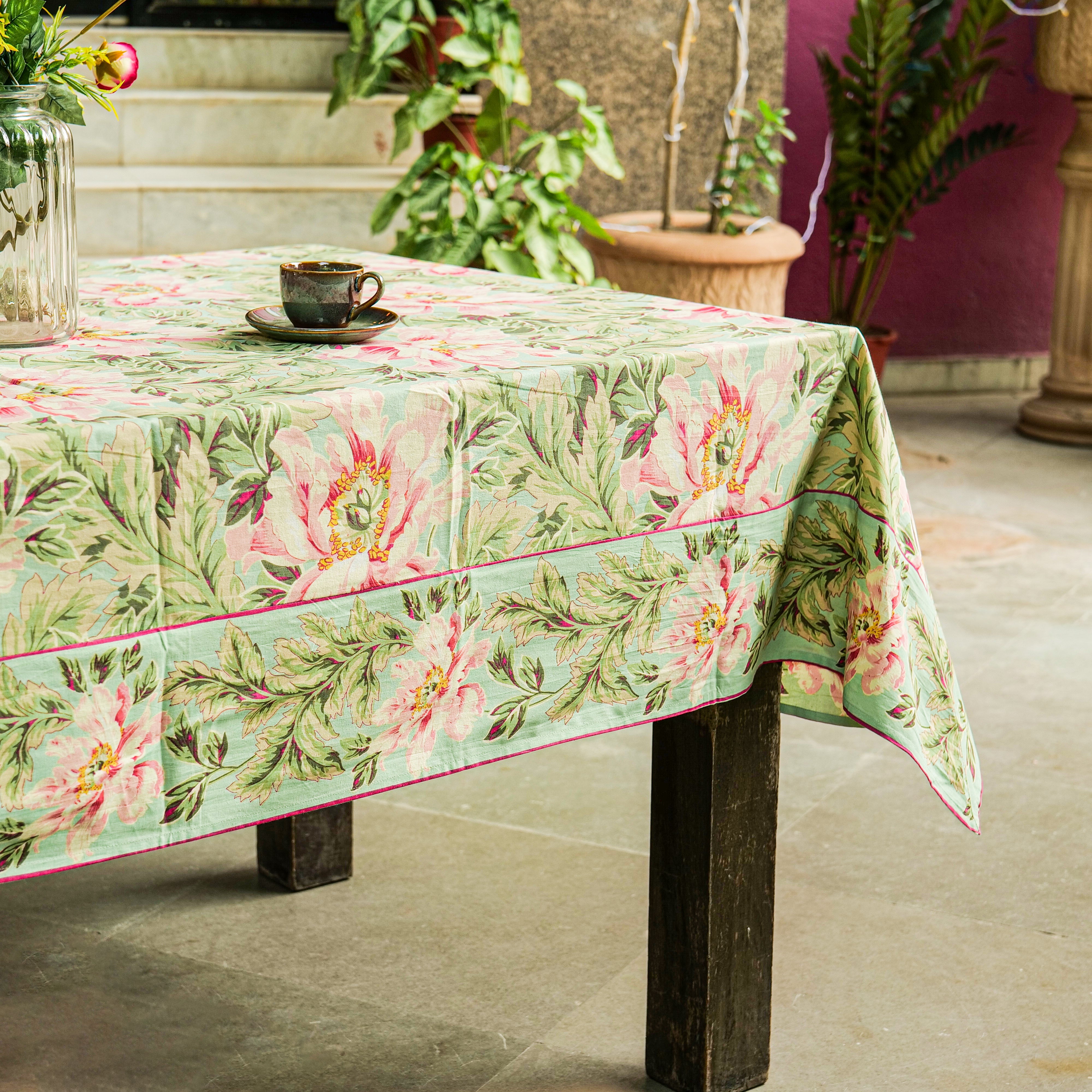 Splendor Tablecloth - Mist