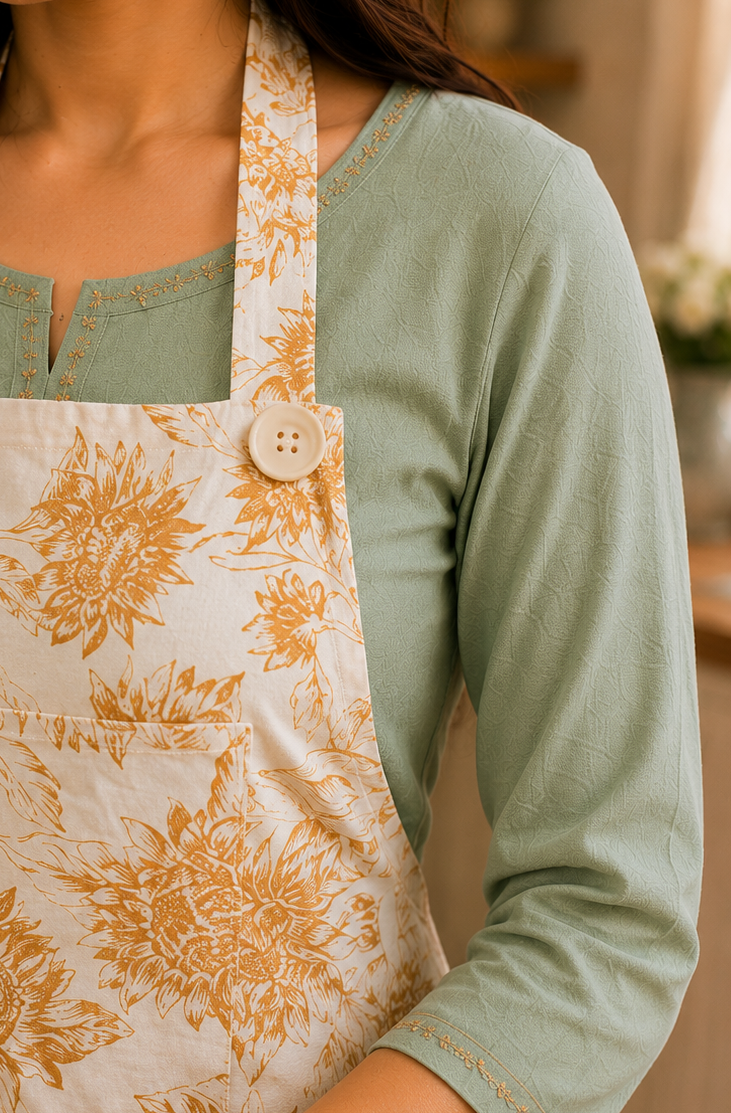 Soleil Apron – Gold