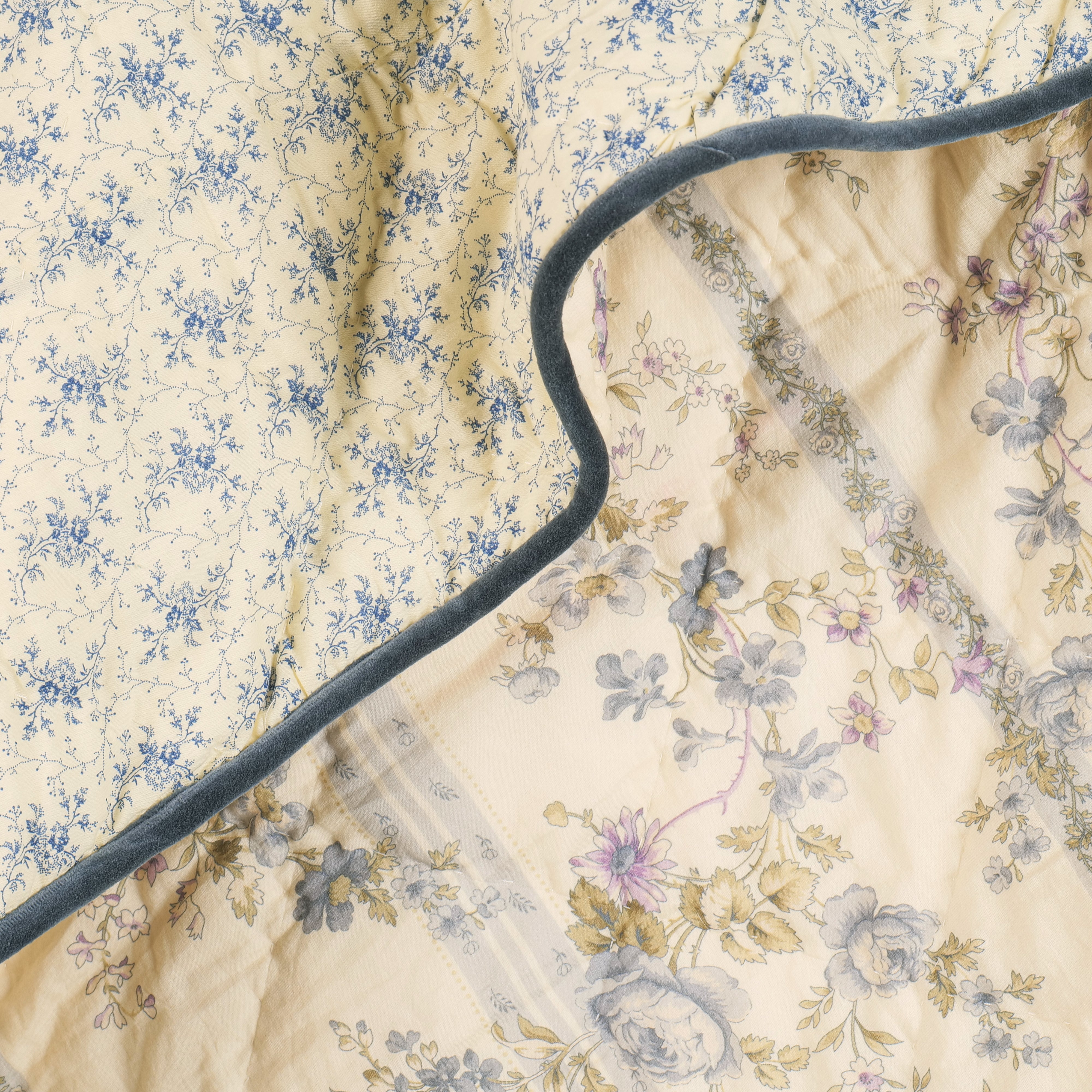 Yesterday Baby Quilt – Blue