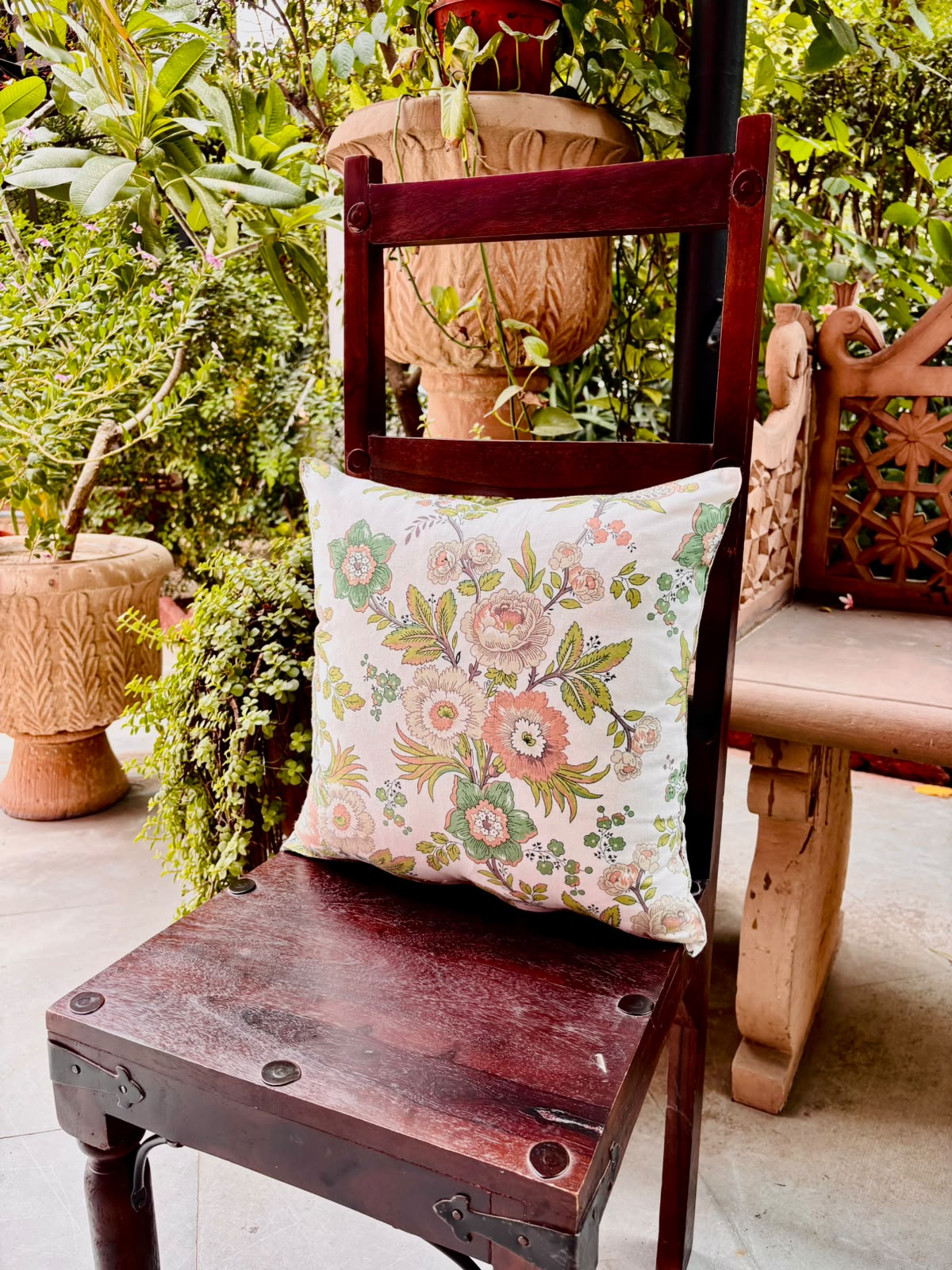 Augustine Cushion Cover Set of 2 - White