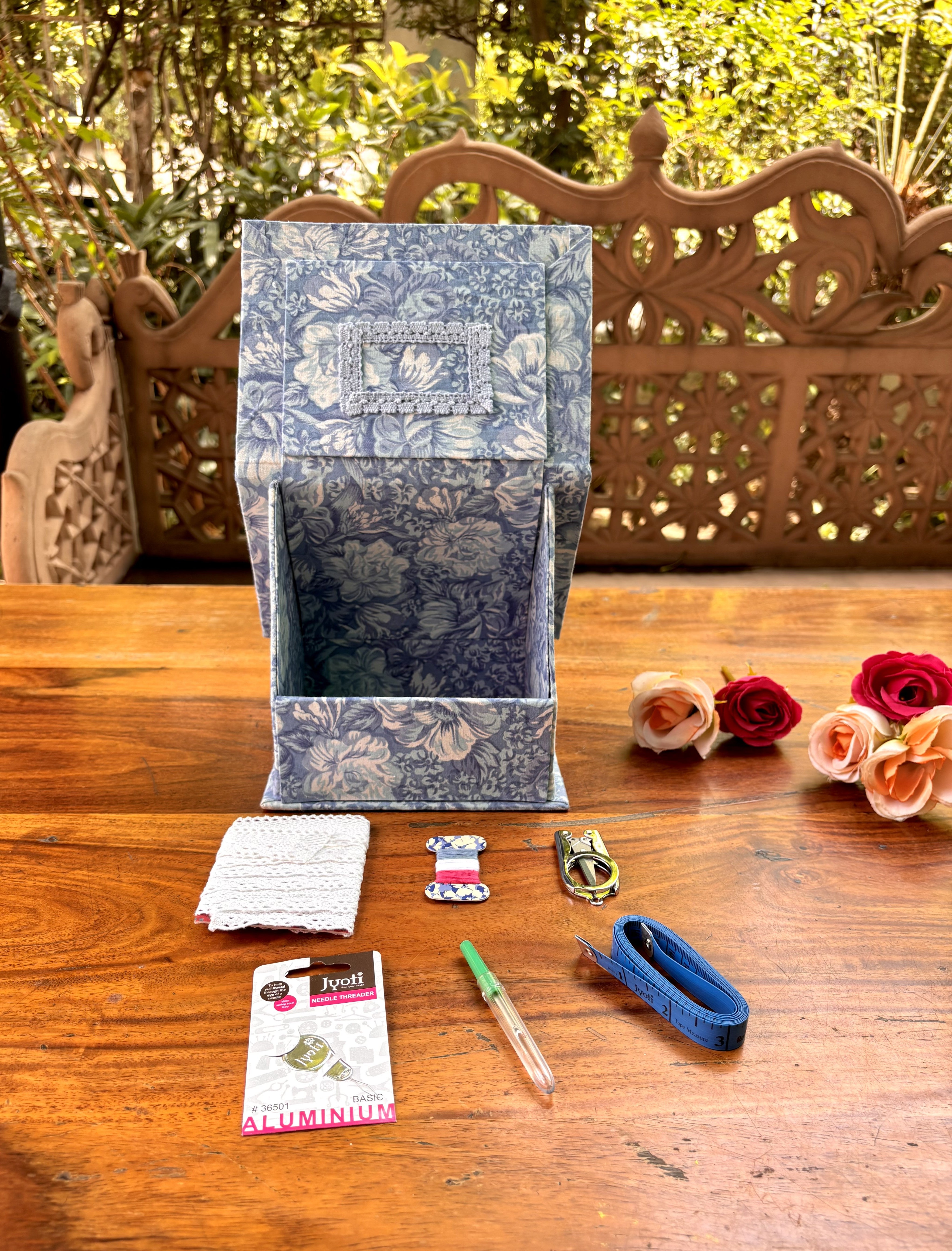 Augustine Sewing House – Blue