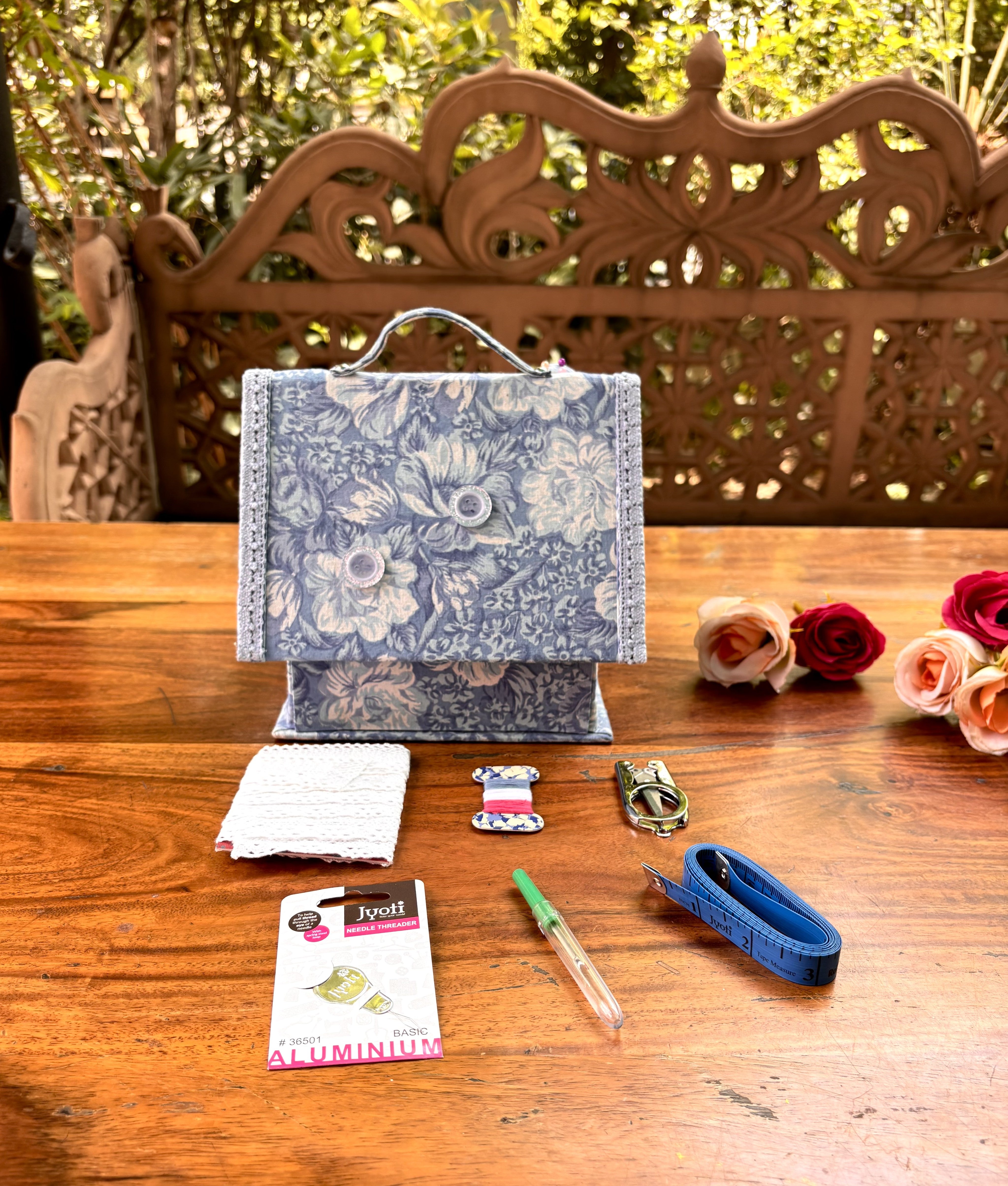 Augustine Sewing House – Blue
