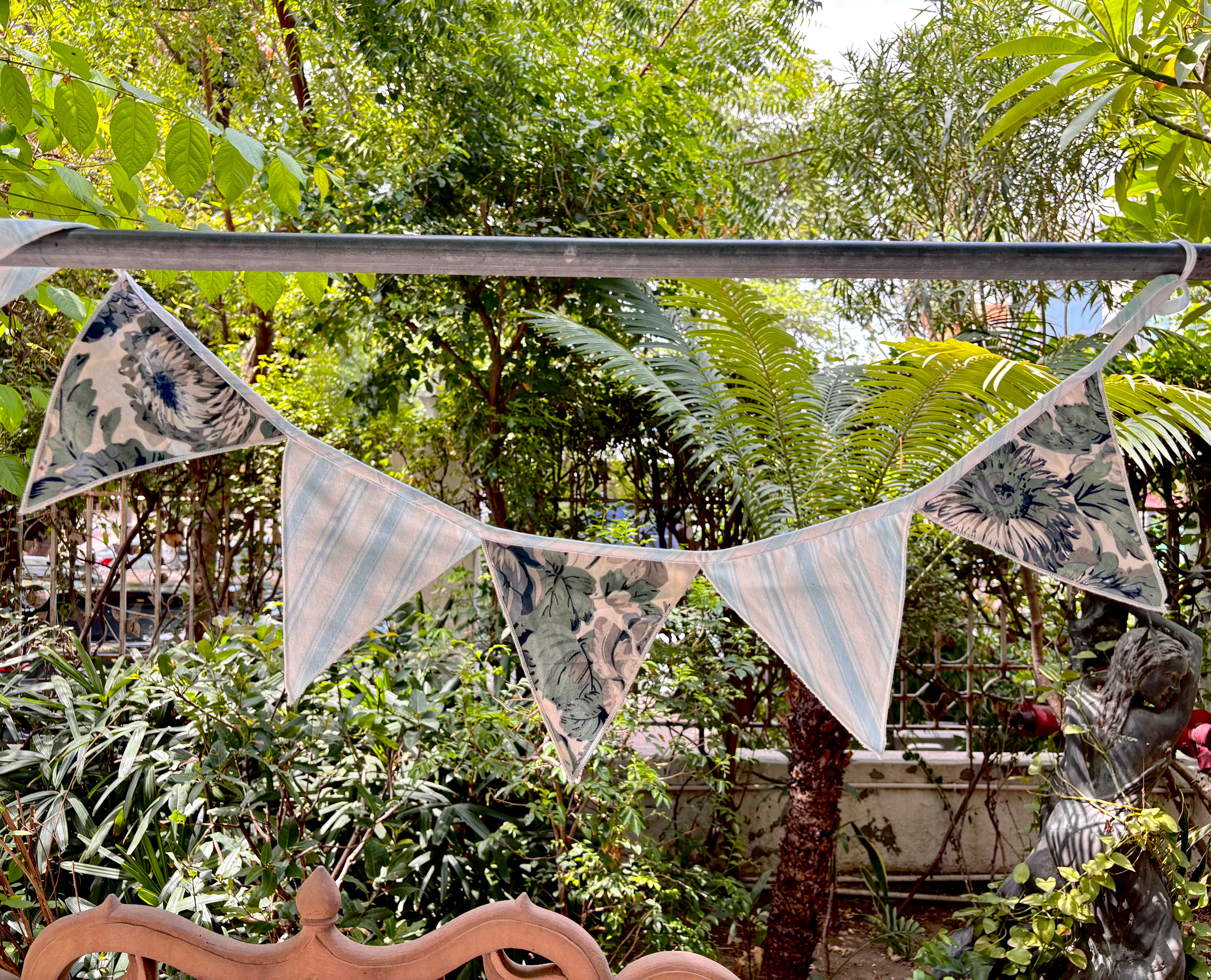 Autumn Gathering Pennants - Blue