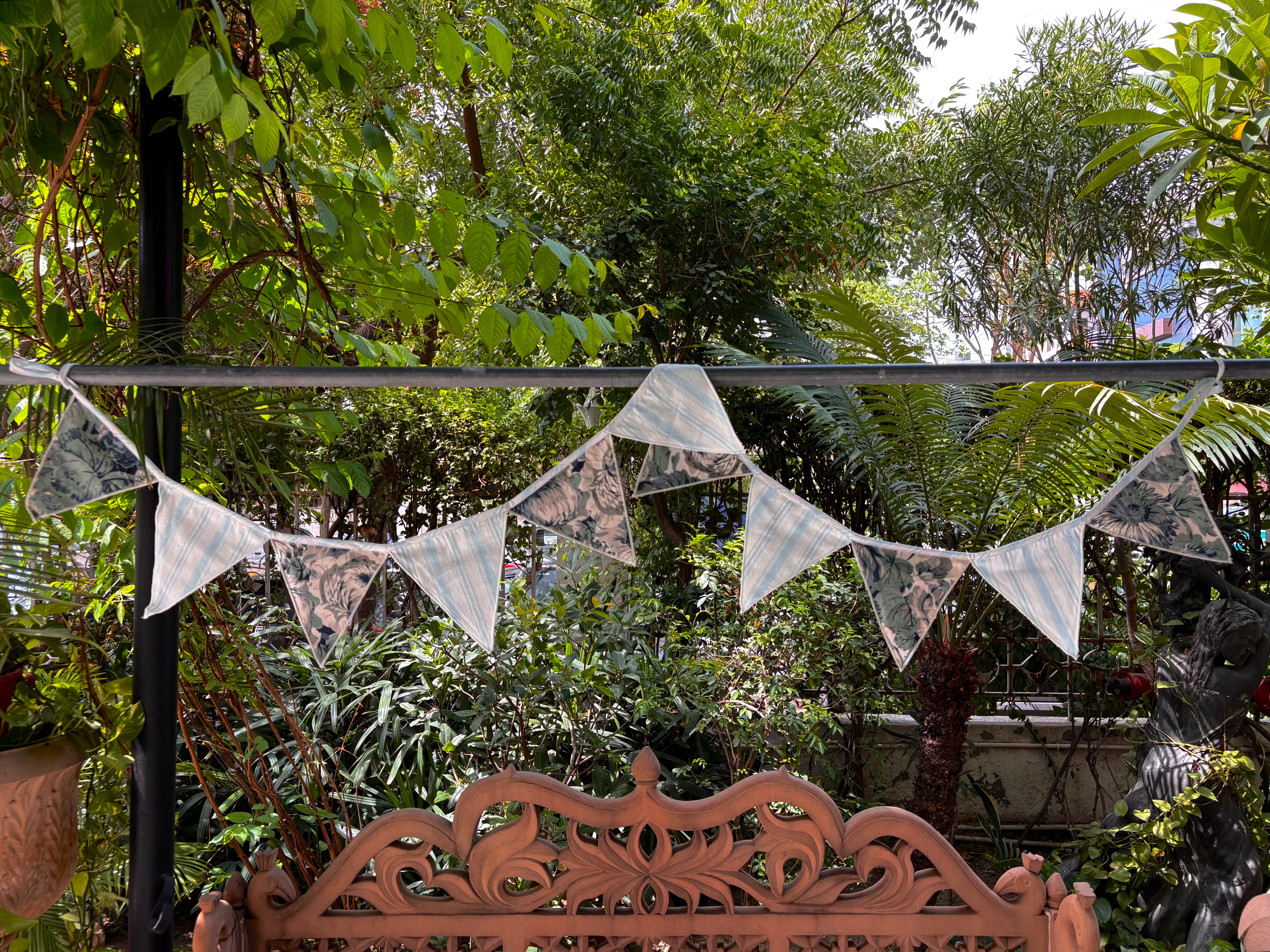 Autumn Gathering Pennants - Blue